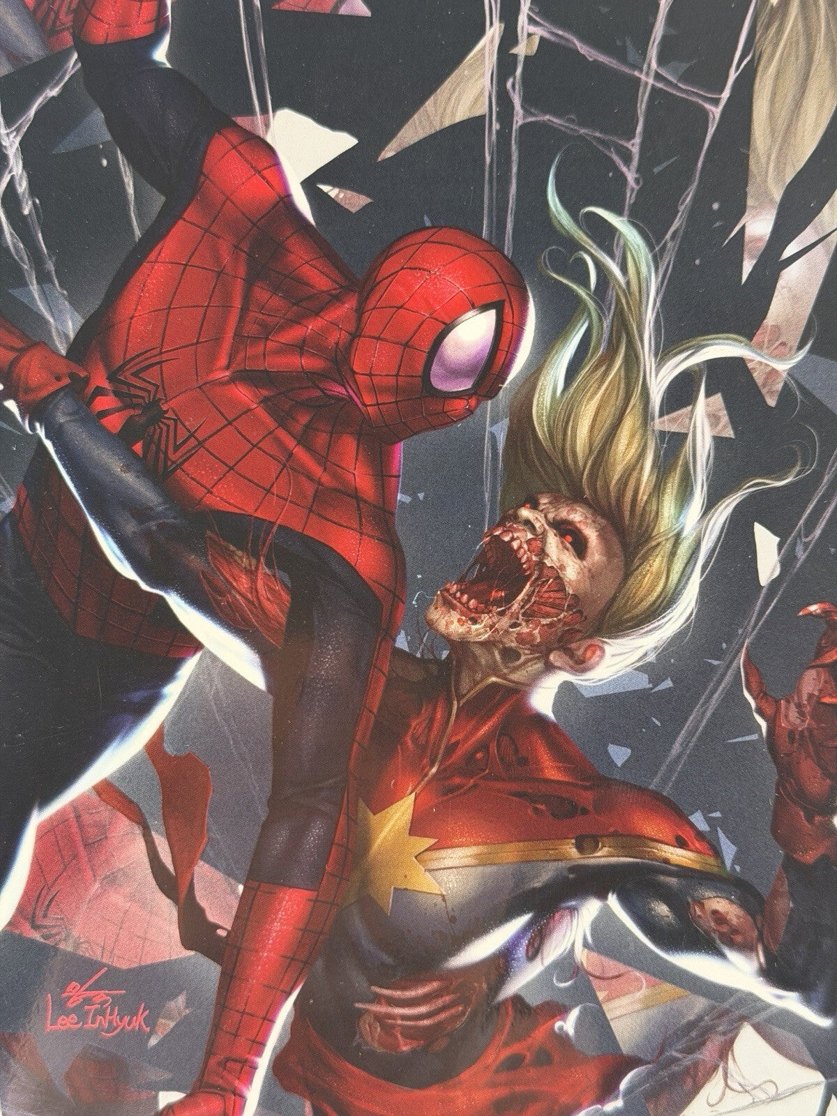 Marvel Zombies Resurrection #4 1:100 InHyuk Lee Virgin Variant 2020 VF/NM