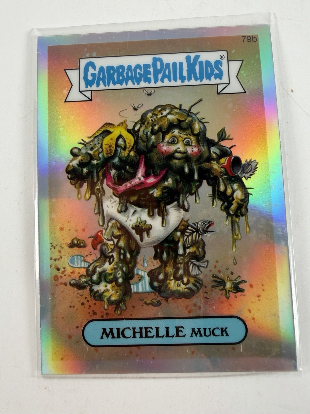 Garbage Pail Kids REFRACTOR 2014 CHROME SERIES 2 Michelle Muck