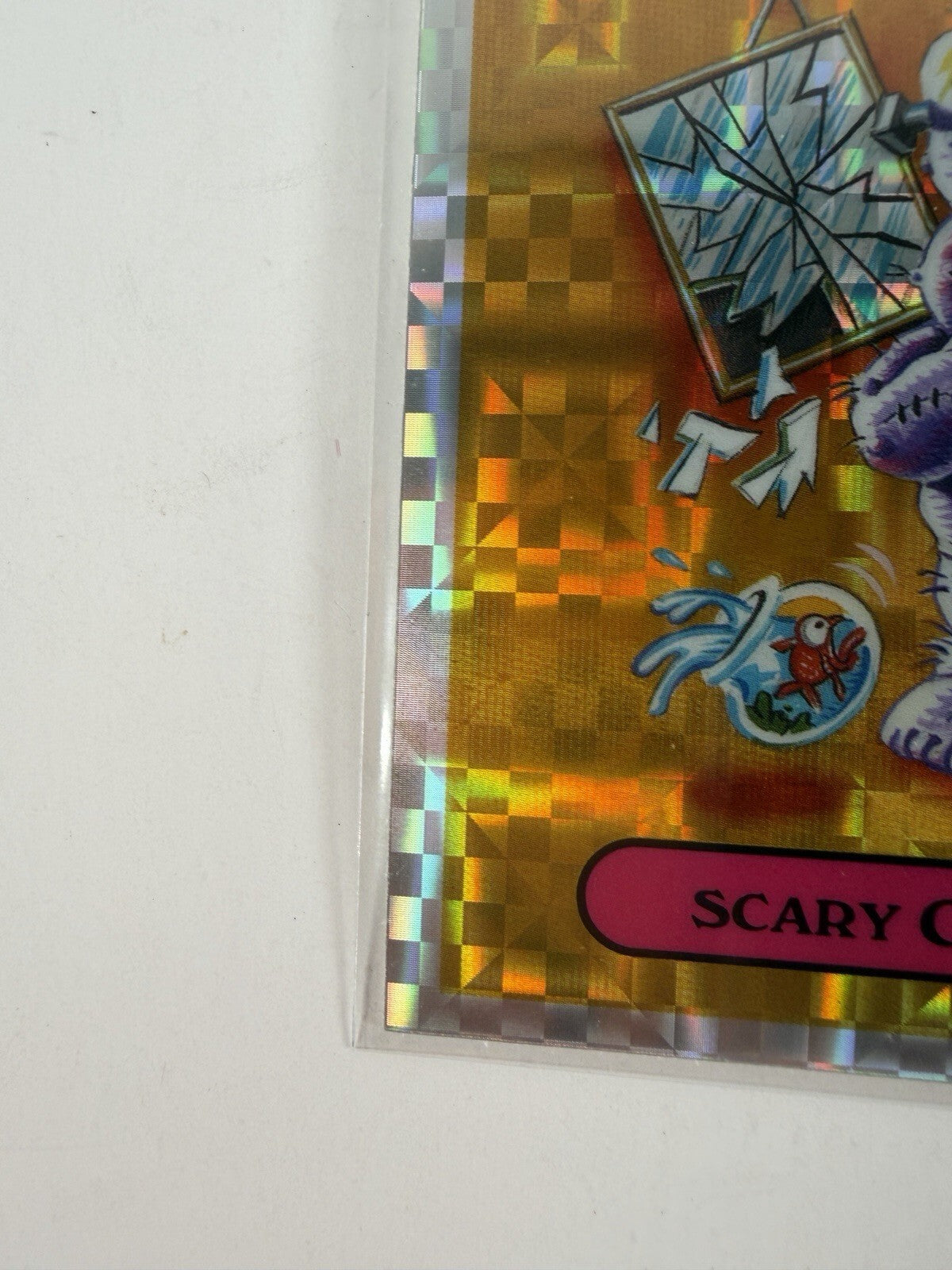 2013 GARBAGE PAIL KIDS CHROME 1 XFRACTOR Scary Carrie
