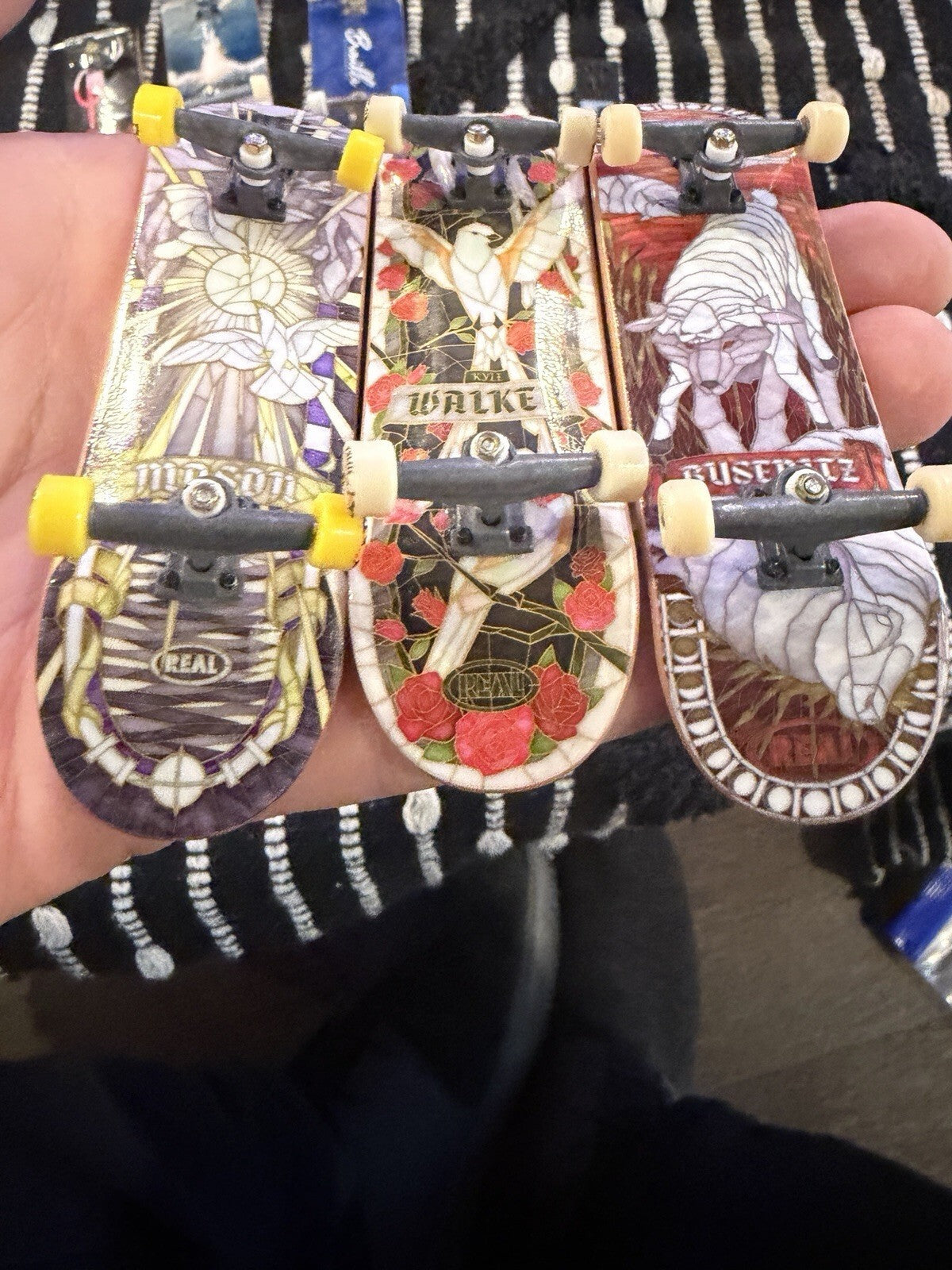 Tech Deck REAL Skateboard Fingerboard Lot X3!!