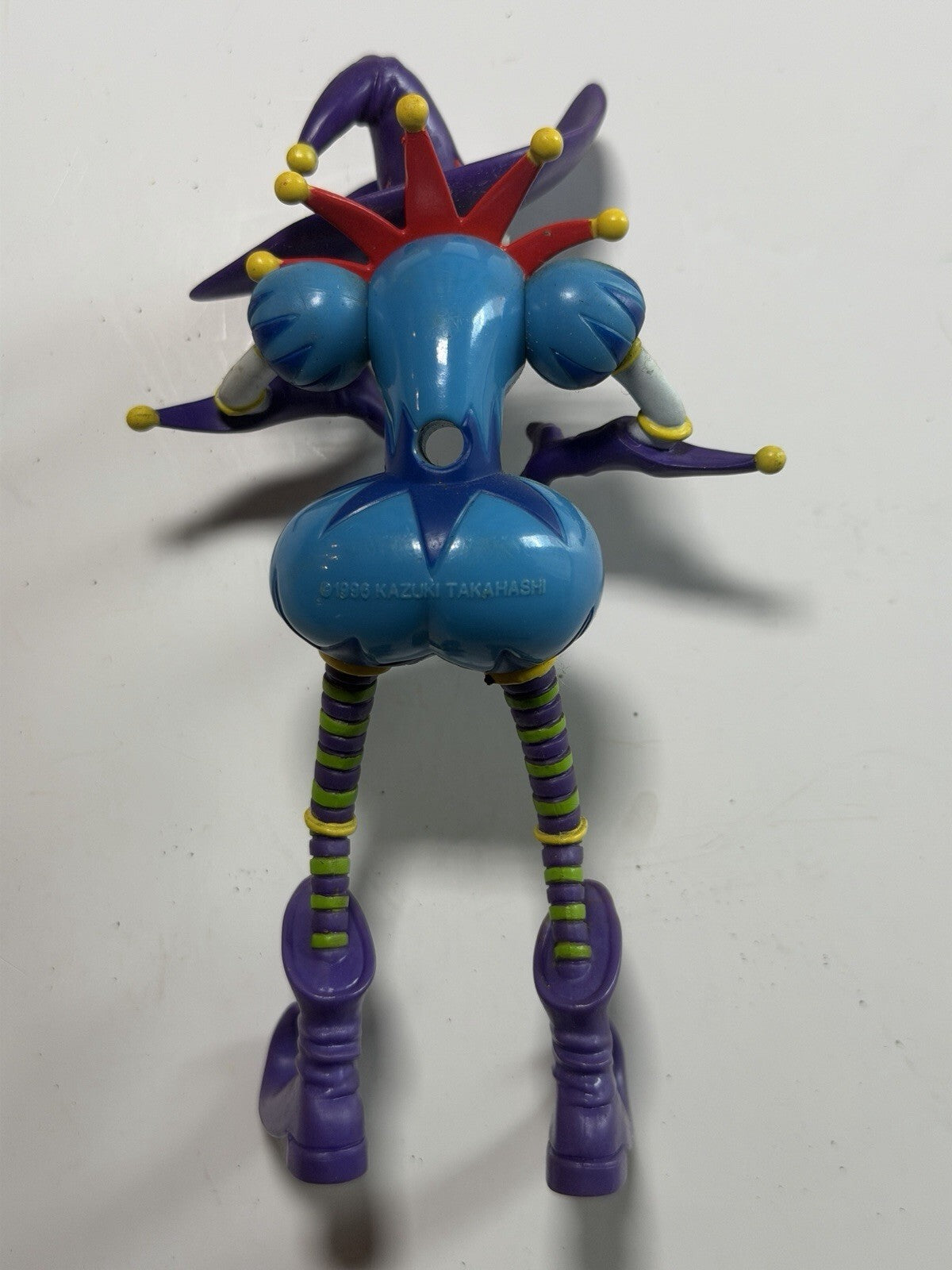 1996 Yu-Gi-Oh Saggi the Dark Clown 6" Figure Kazuki Takahashi Mattel VINTAGE
