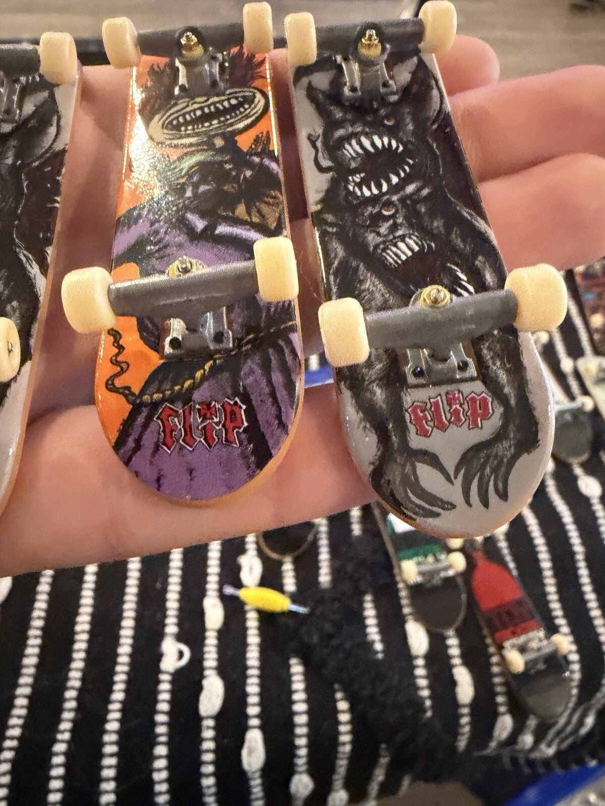 Tech Deck “Flip” Board Lot! 4xDecks Included Vintage
