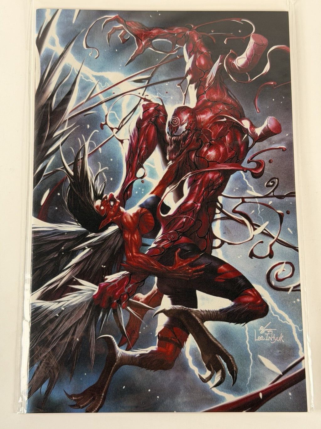 Absolute Carnage: Immortal Hulk #1 1:100 InHyuk Lee Virgin NM. Spider-Man Venom