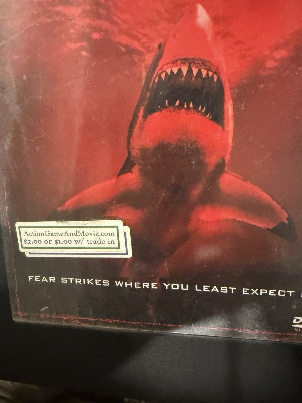 Red Water (2004, DVD) Kristy Swanson Loo Diamond Phillips Shark