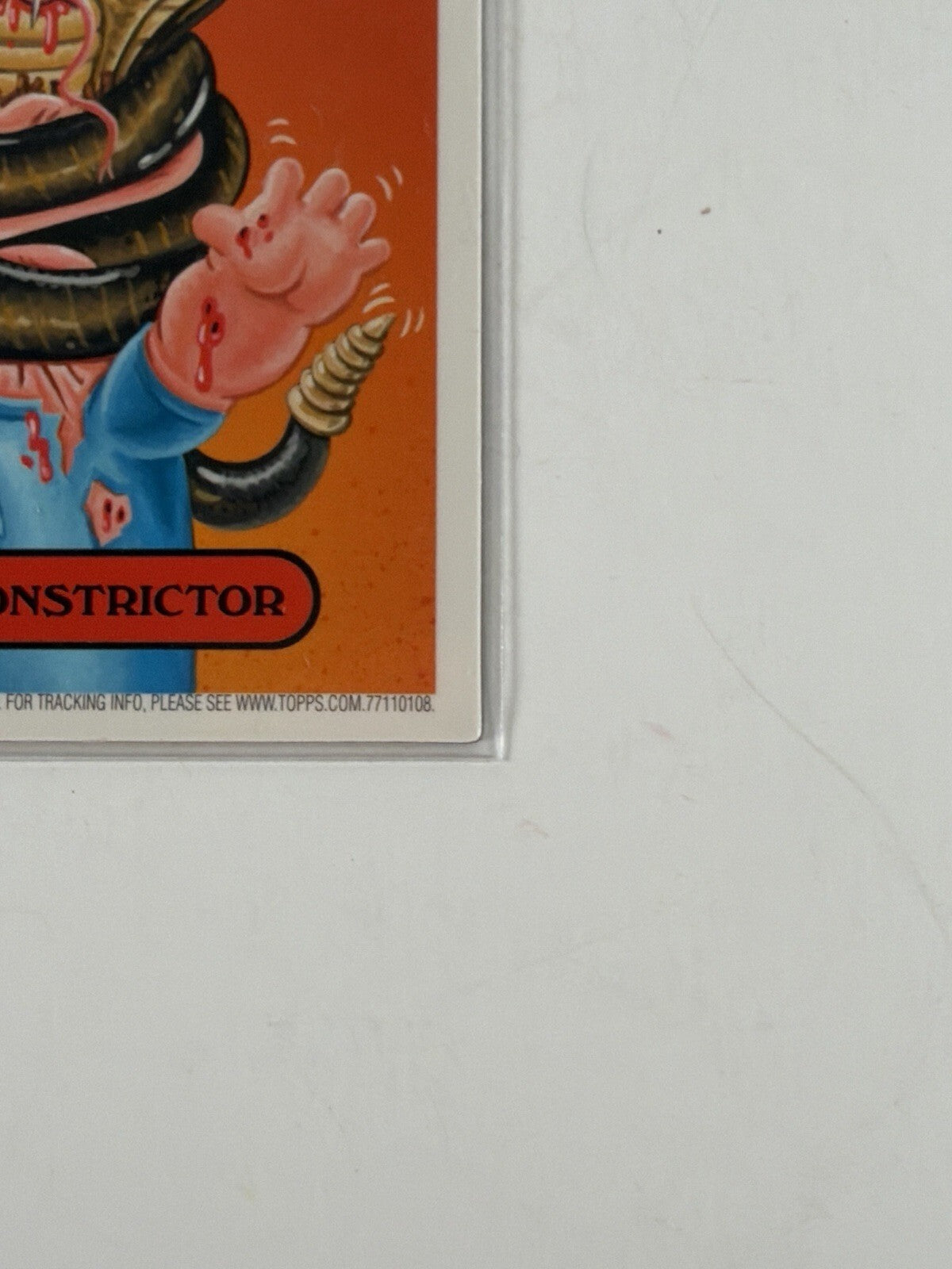 Vintage Garbage Pail Kids Noah Constrictor Magnet 14/16 2012
