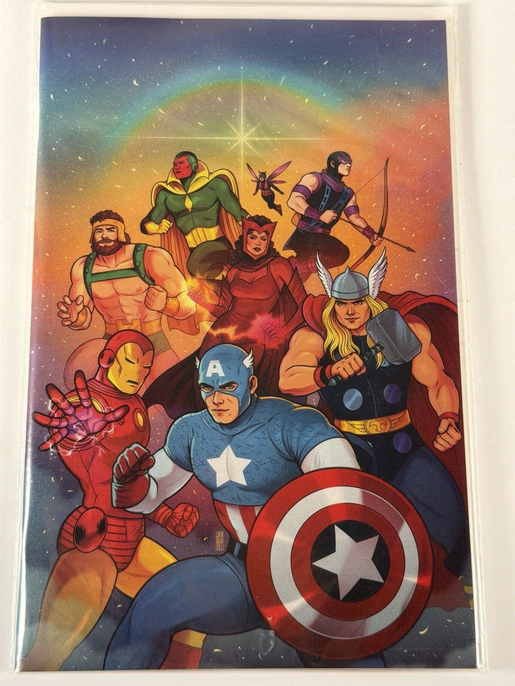 Marvel Tales Avengers #1 1:50 Jen Bartel Virgin Captain America Iron Man Thor