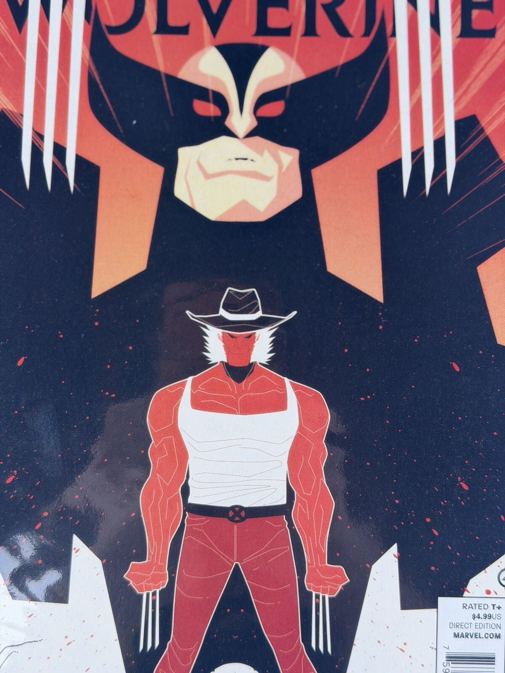 Death of Wolverine #4 Juan Doe (Marvel Comics December 2014).  We Combine.