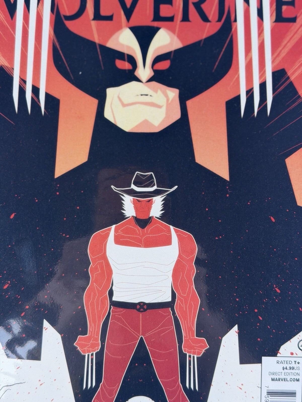 Death of Wolverine #4 Juan Doe (Marvel Comics December 2014).  We Combine.