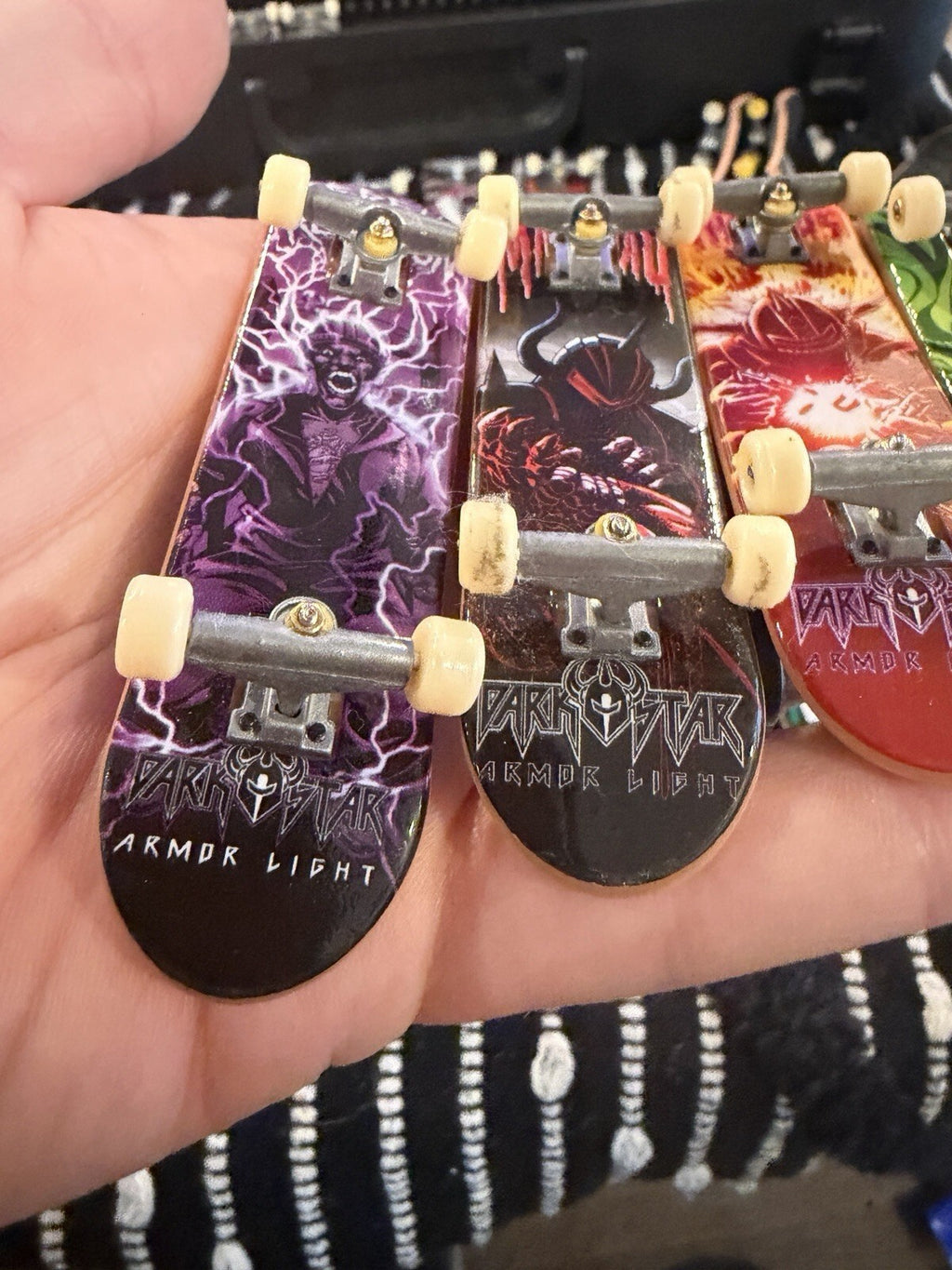 Tech Deck DARKSTAR Lot of 4 skateboards!