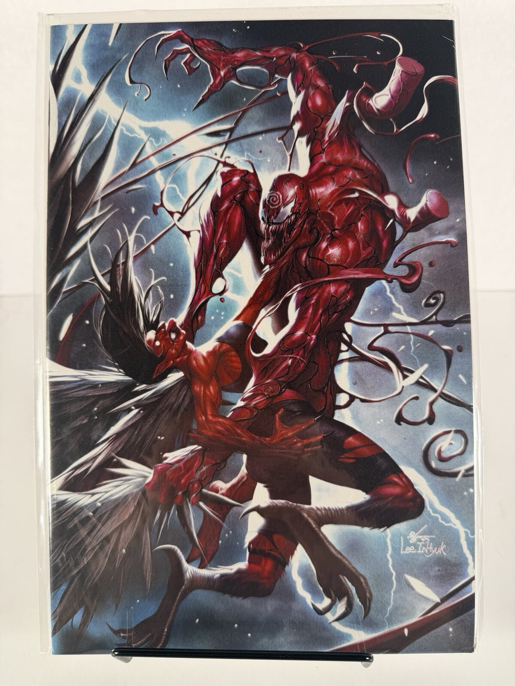 Absolute Carnage: Immortal Hulk #1 1:100 InHyuk Lee Virgin NM. Spider-Man Venom