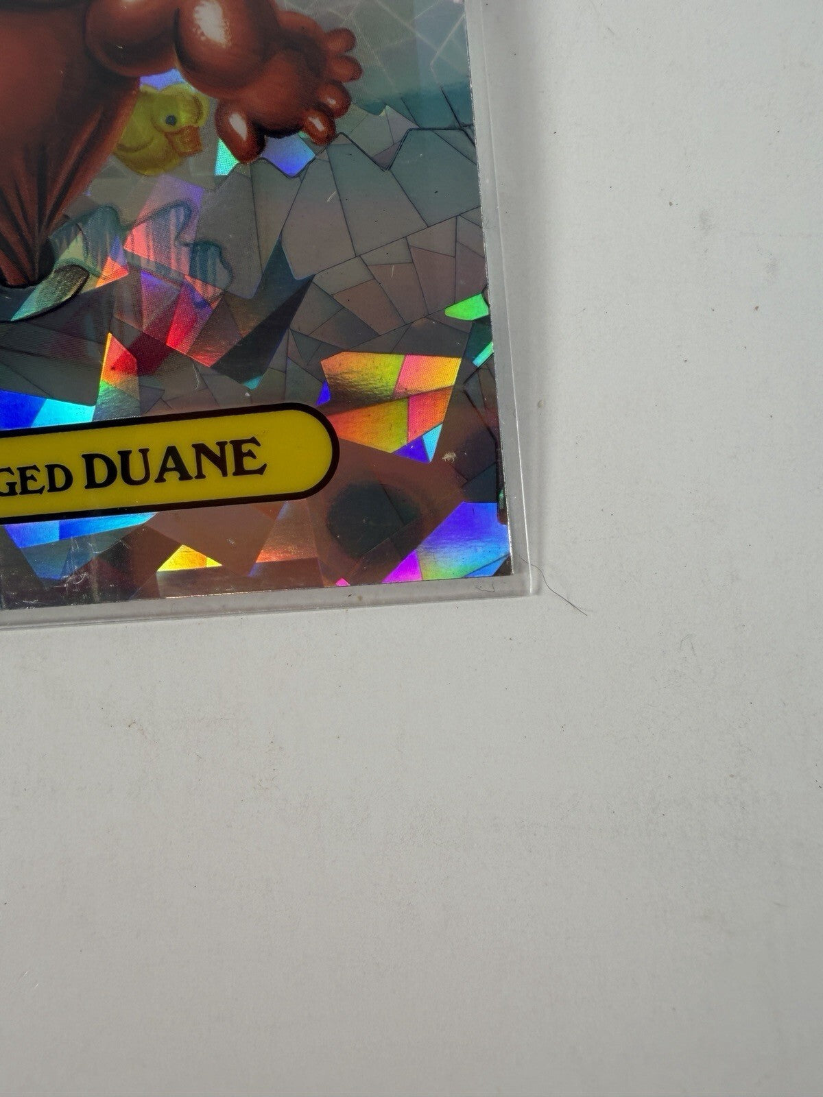GARBAGE PAIL KIDS 2014 CHROME 2 ATOMIC REFRACTOR SINGLE Clogged Duane
