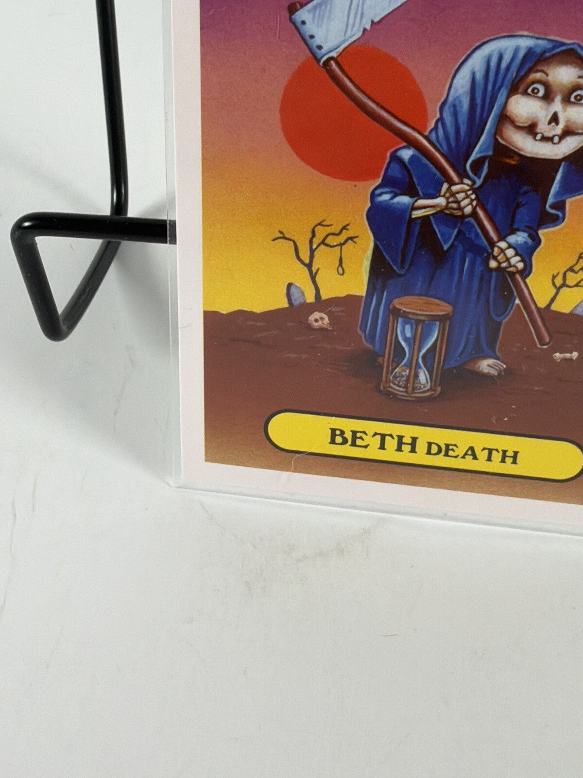 Beth Death #7b Garbage Pail Kids GPK Classic Adam-Geddon