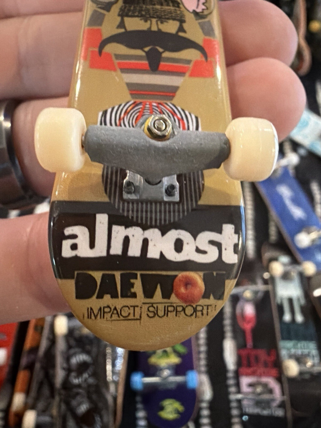 Almost Tech Deck Daewon Song Impact Support Fingerboard  Skateboard