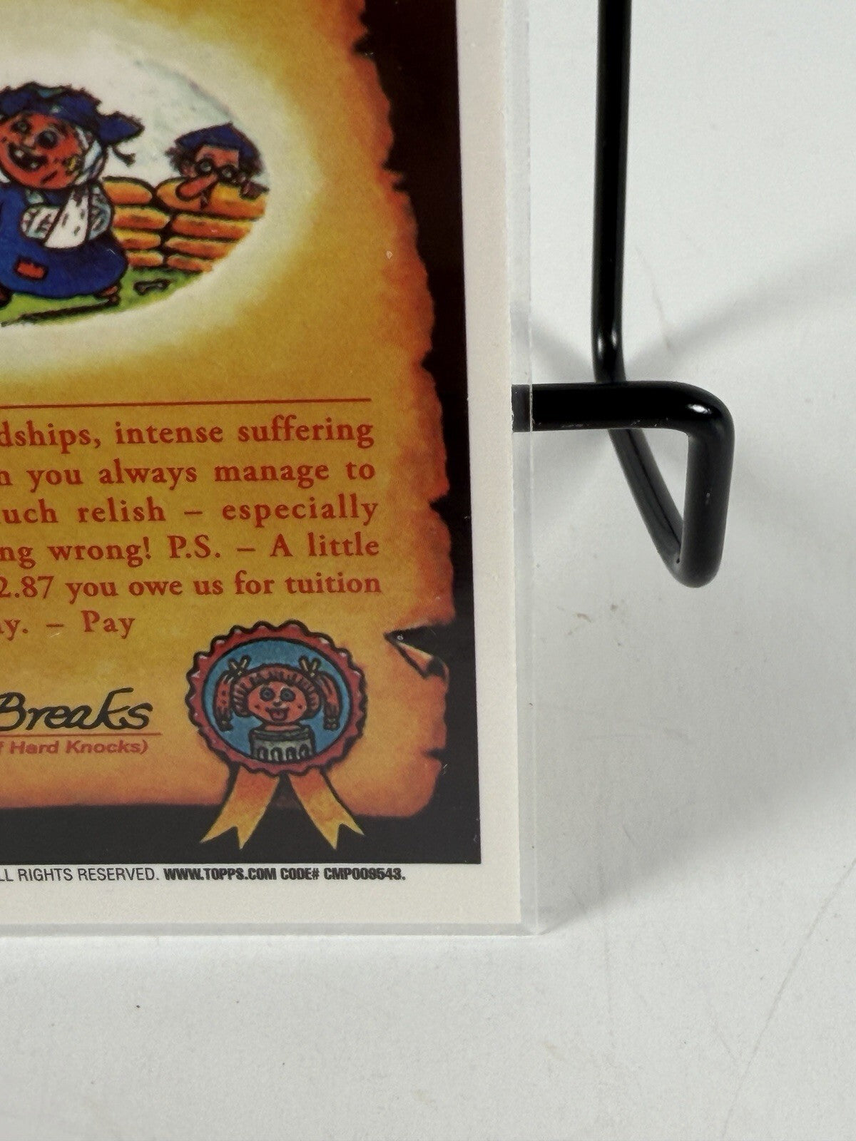 ATOMIC REFRACTOR 2014 Garbage Pail Kids CHROME SERIES 2 Matt Ratt