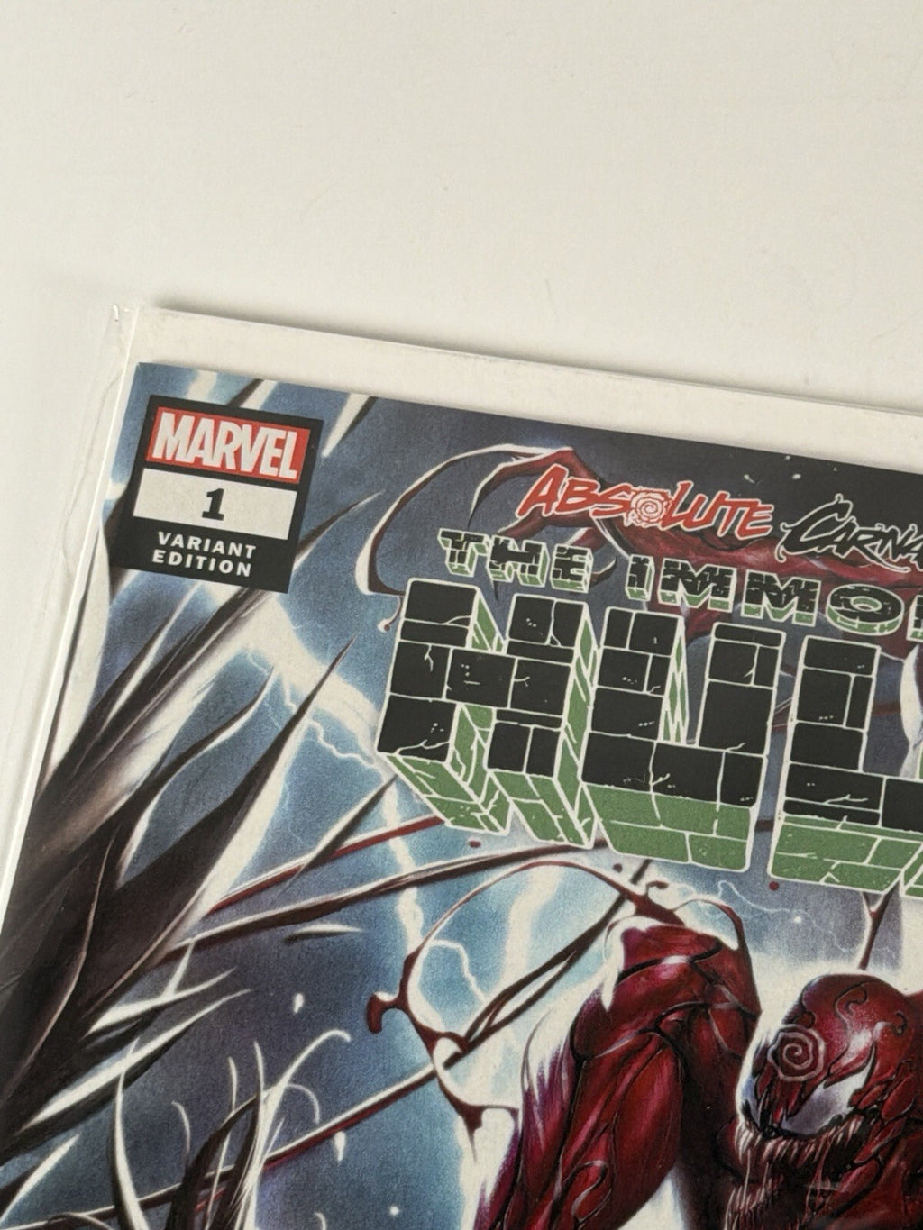 Absolute Carnage Immortal Hulk #1 1:100 In-Hyuk Lee Virgin Variant Marvel Disney