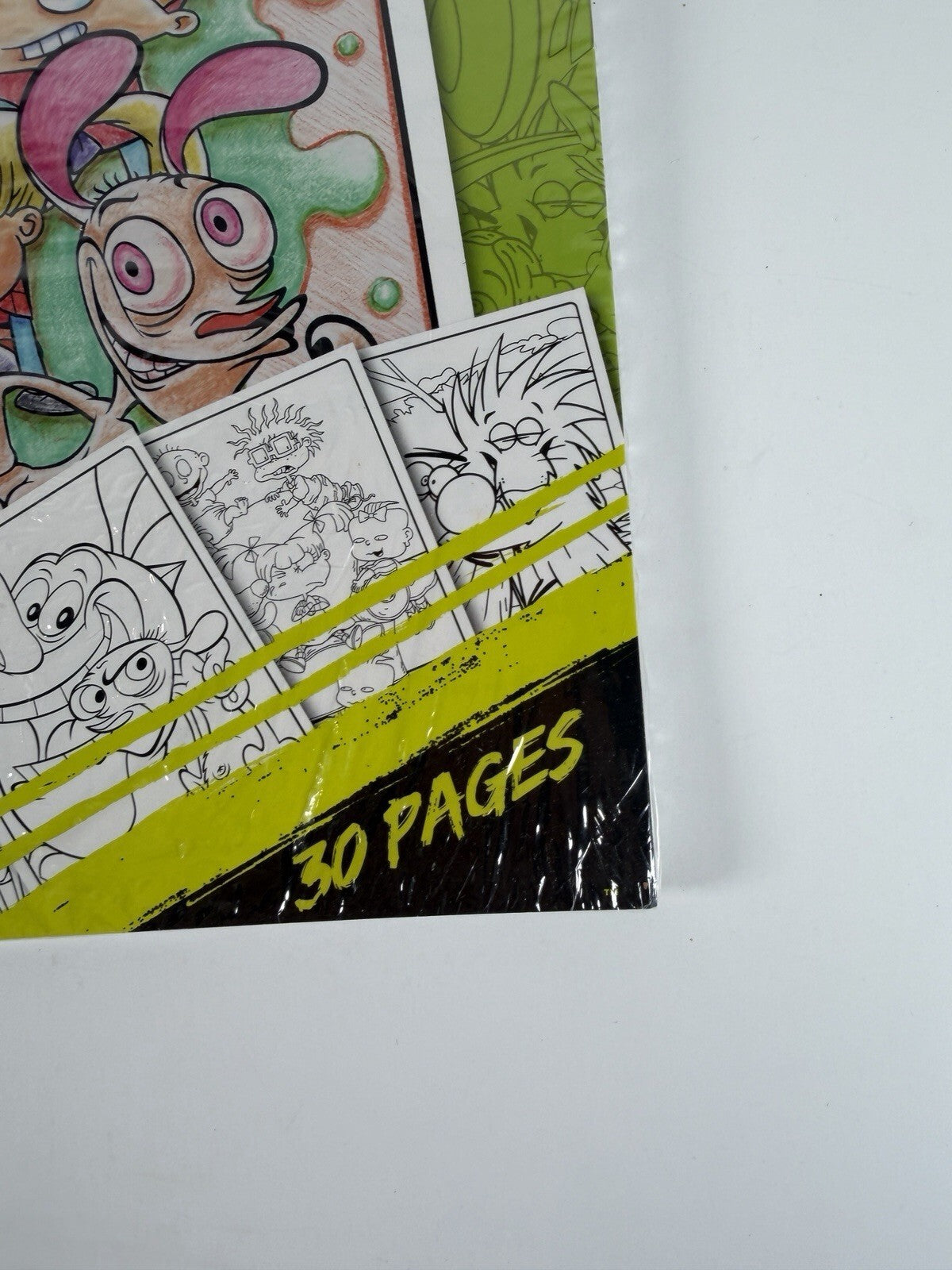 Crayola Nickelodeon Art with Edge Rugrats 90s cartoon coloring 30 pages book NEW