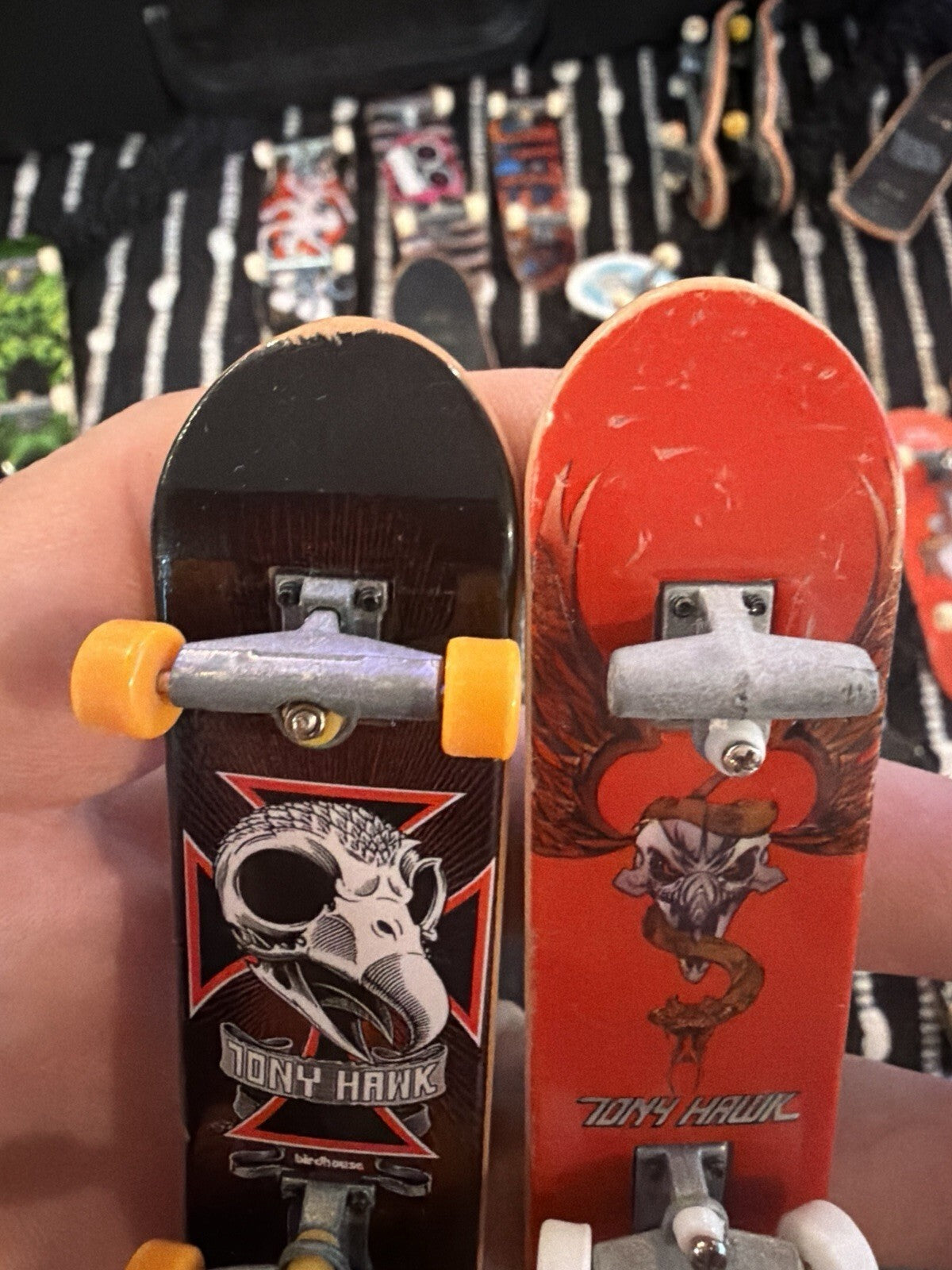 Tony Hawk Birdhouse Tech Decks! skateboard rare vintage With Aftermarket Wheels