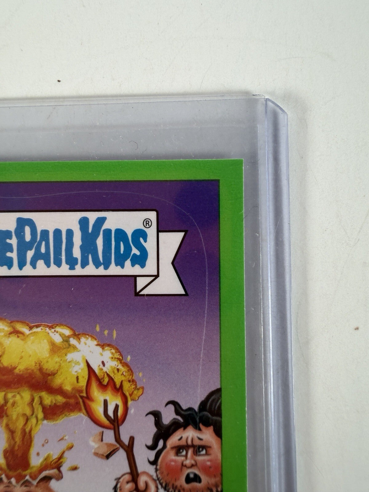 Garbage Pail Kids Thru History 2012 ADAM BOMB #4 Discovery of Fire