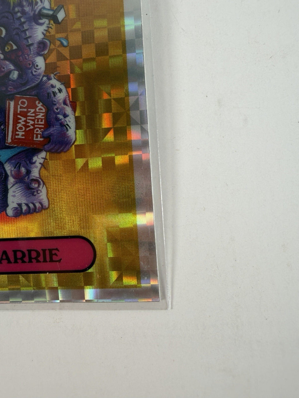 2013 GARBAGE PAIL KIDS CHROME 1 XFRACTOR Scary Carrie