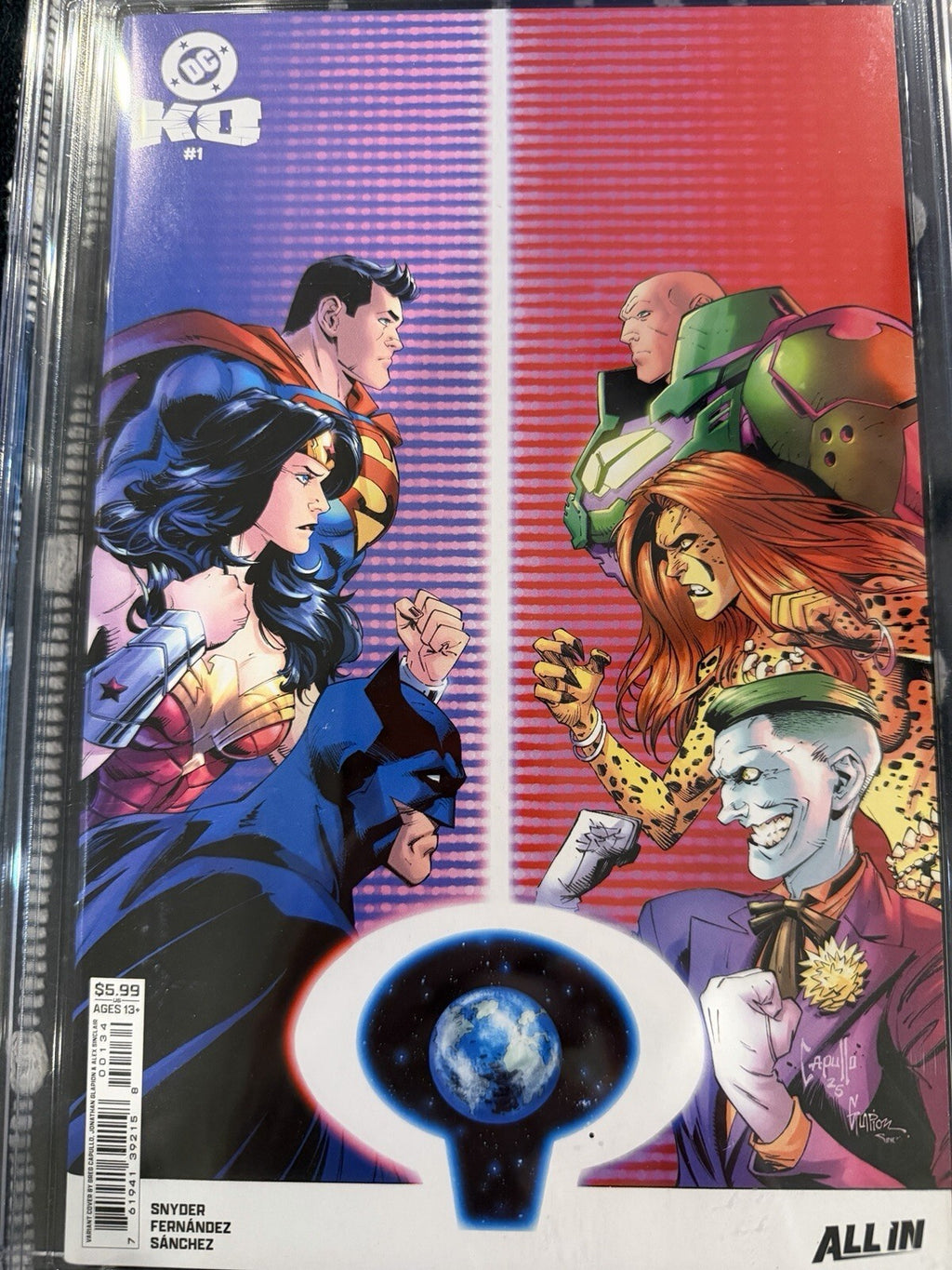 DC KO #1 Capullo Variant CGC 9.8 NM/M Gorgeous Gem Wow