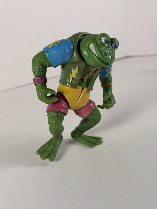 1989 Playmates Toys TMNT Genghis Frog Action Figure Teenage Mutant Ninja Turtles