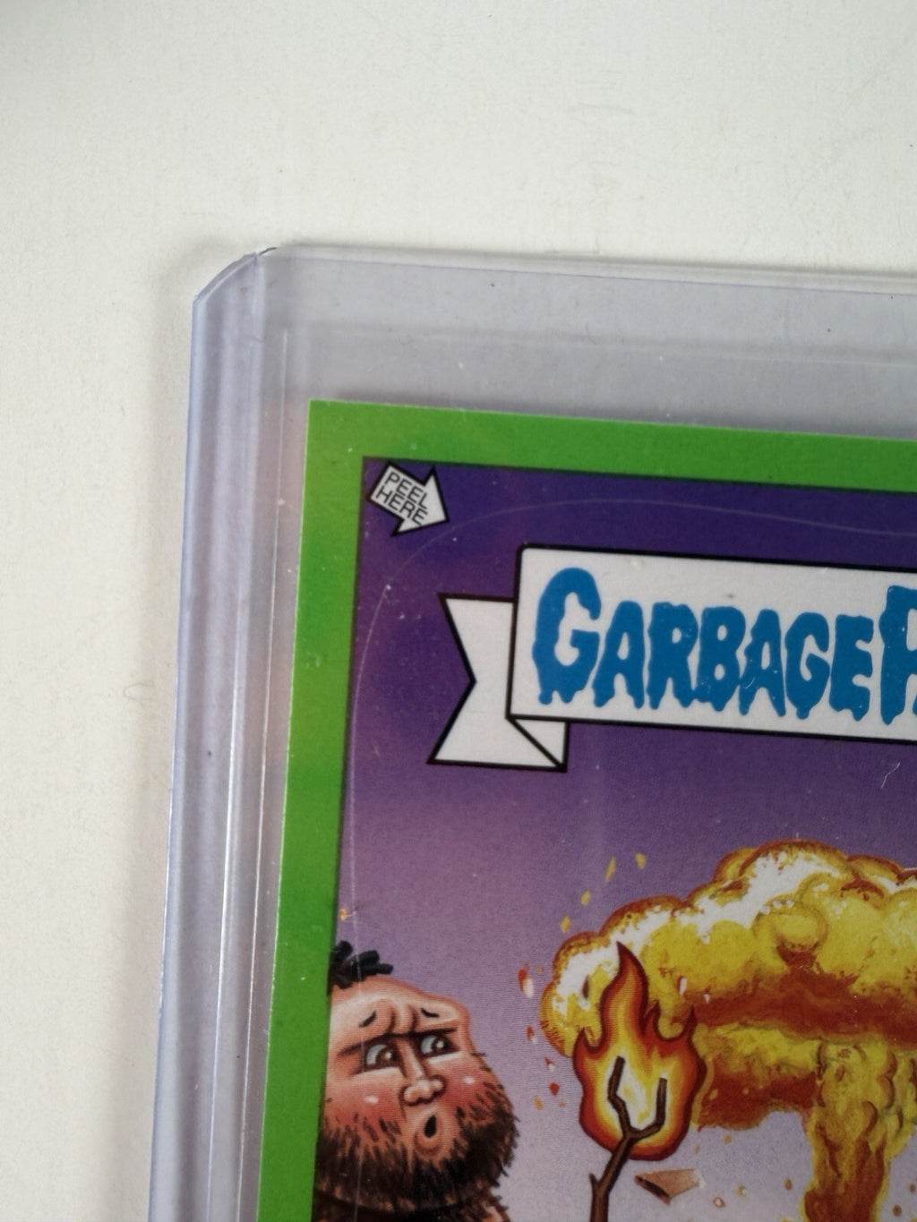 Garbage Pail Kids Thru History 2012 ADAM BOMB #4 Discovery of Fire