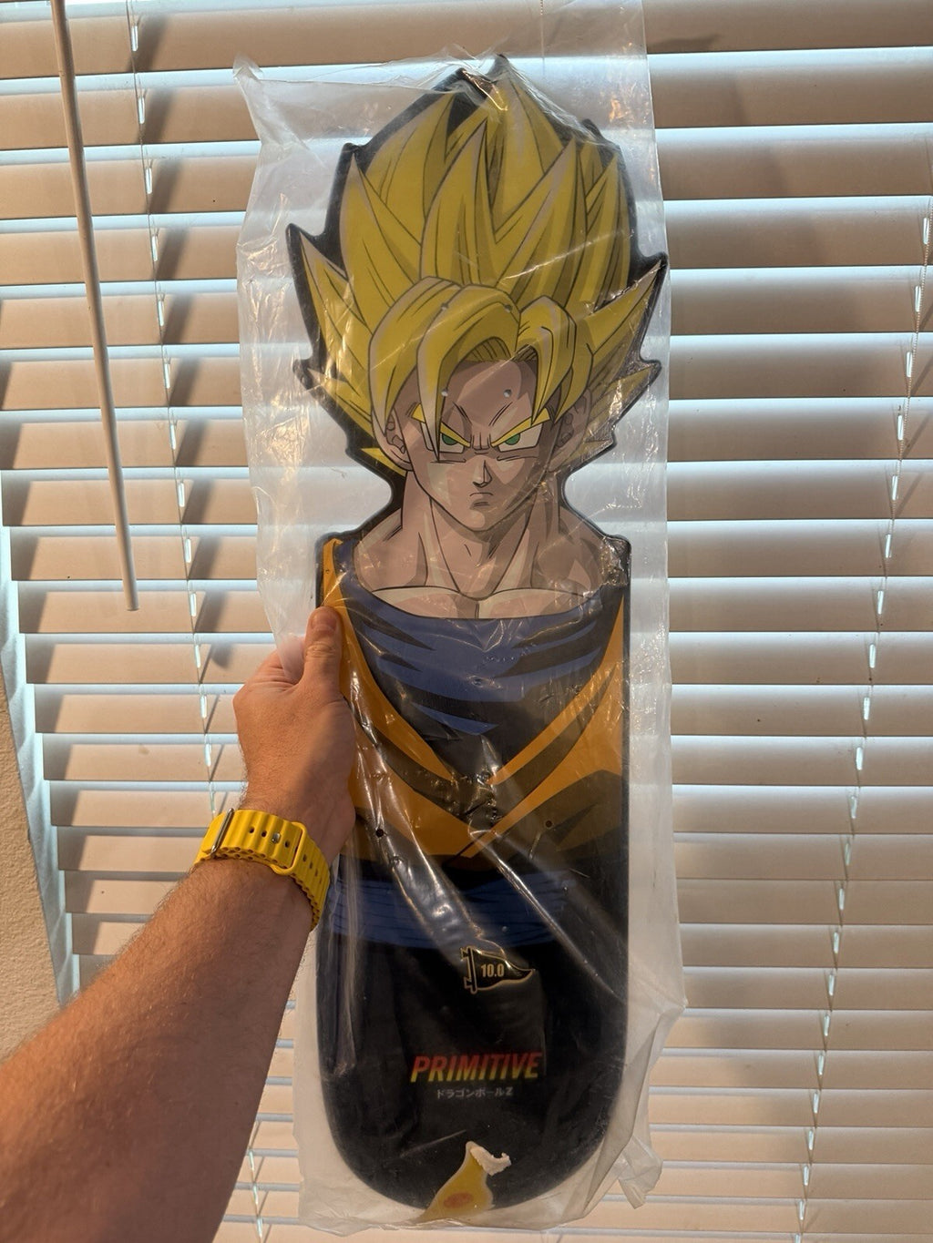 Dragon Ball Z Super Saiyan Goku Skateboard Deck Full Size Nee In Package/rd Desc