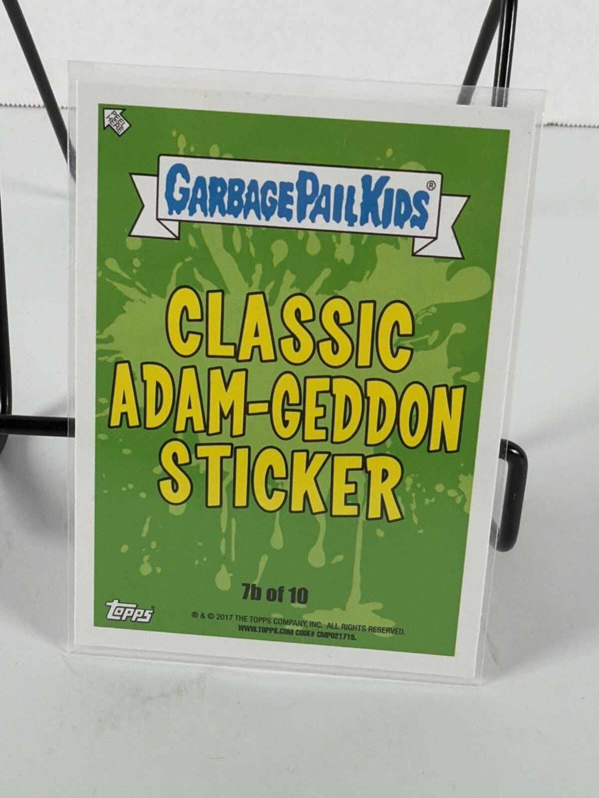 Beth Death #7b Garbage Pail Kids GPK Classic Adam-Geddon