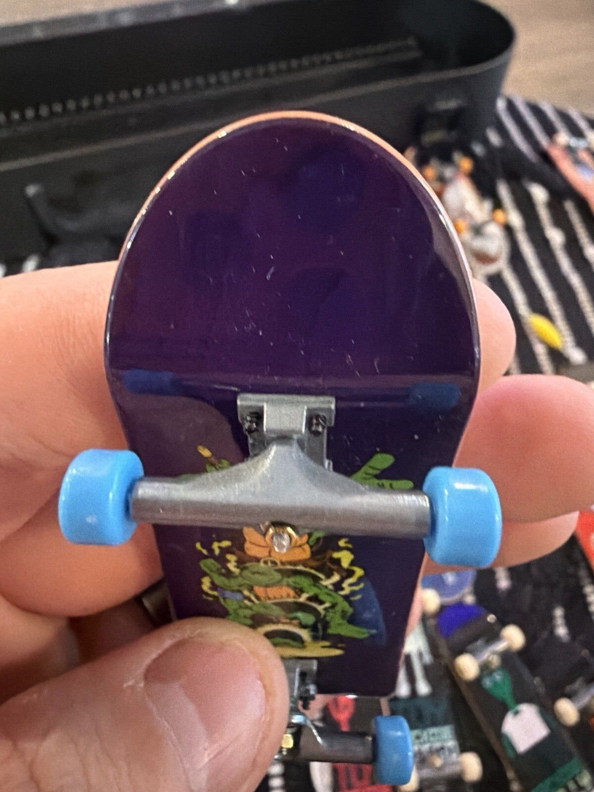 Teenage Mutant ninja turtlesTECH DECK × TMNT | SANTA CRUZ |BLUE LEONARDO × OOZE