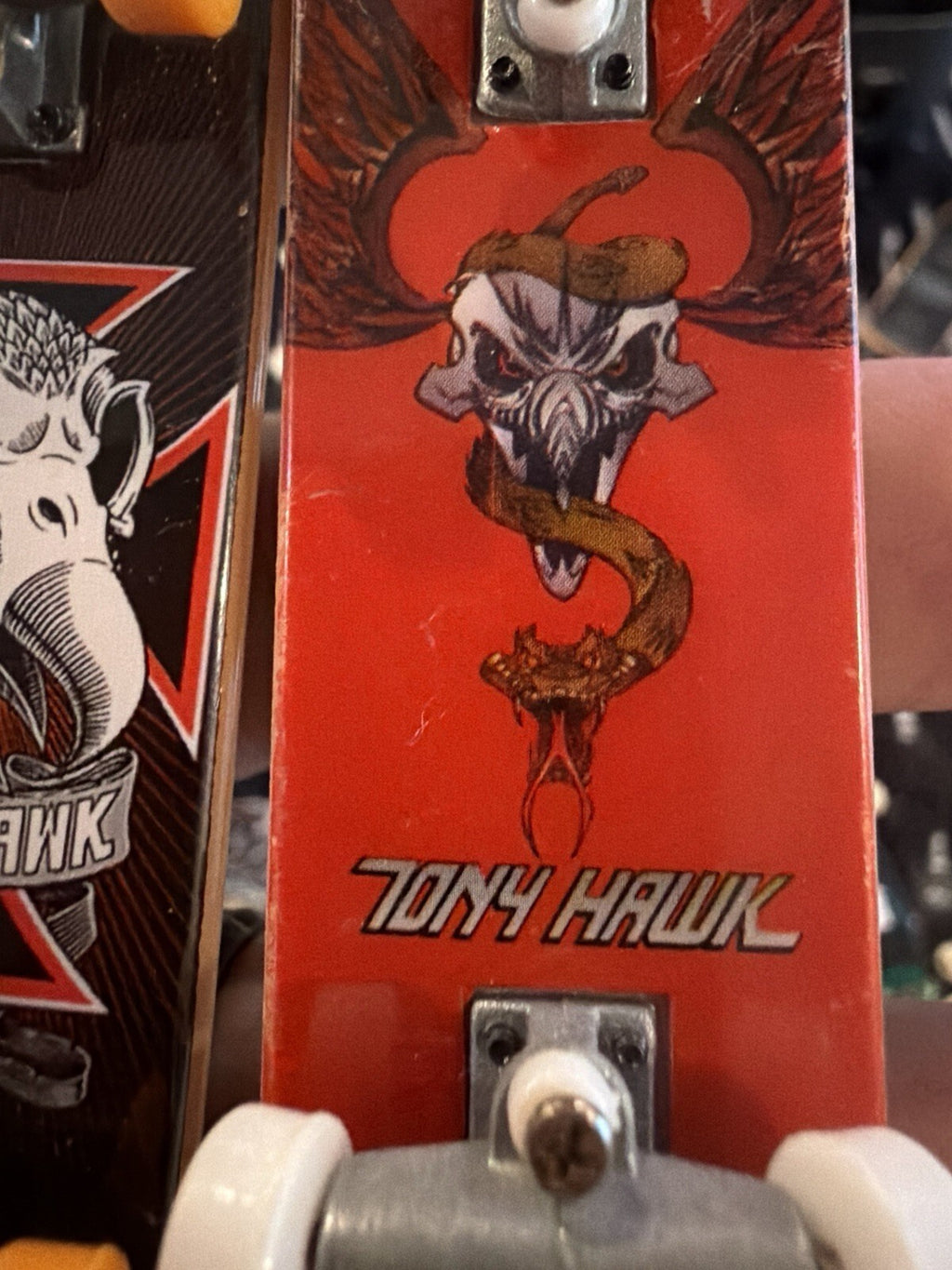 Tony Hawk Birdhouse Tech Decks! skateboard rare vintage With Aftermarket Wheels