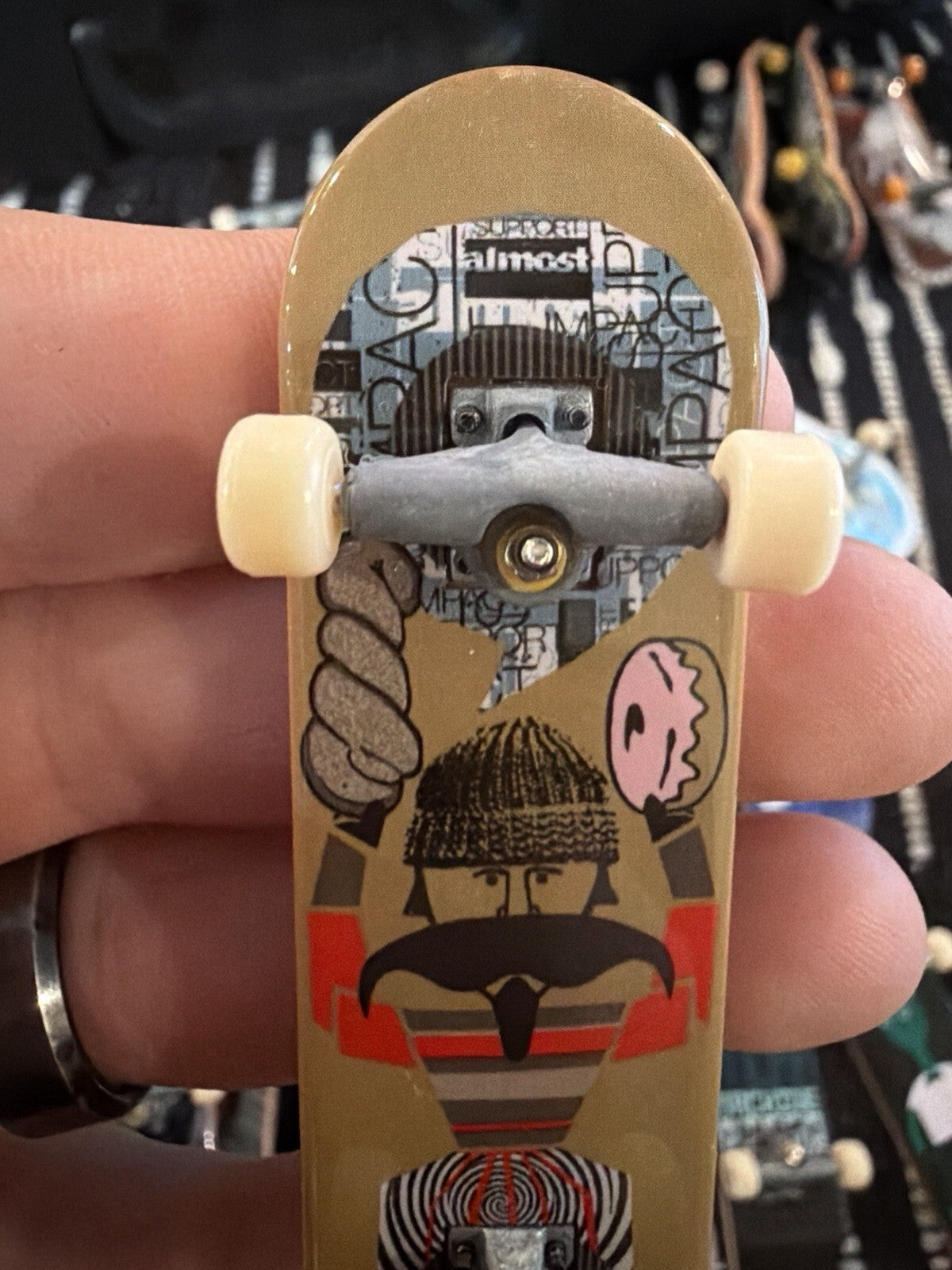 Almost Tech Deck Daewon Song Impact Support Fingerboard  Skateboard