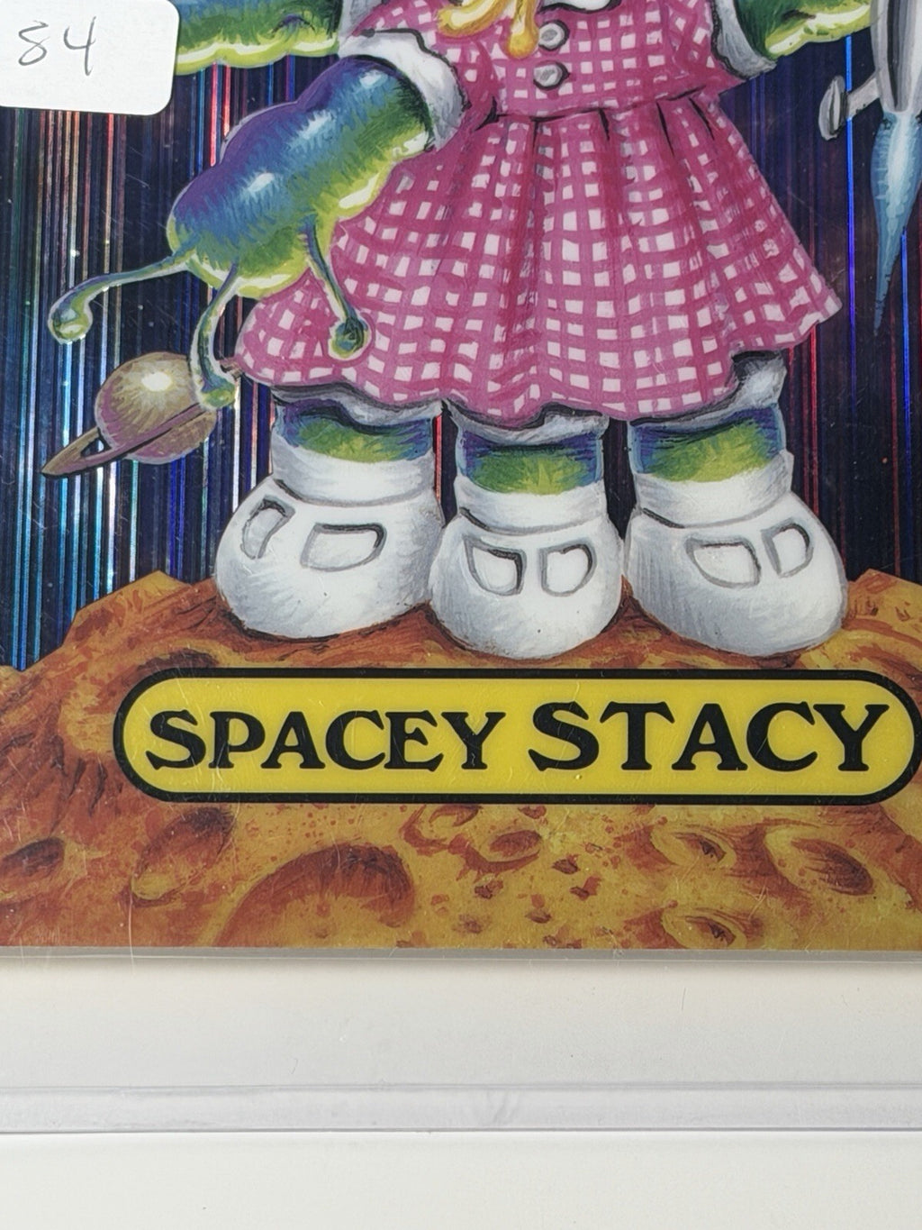 2025 Garbage Pail Kids Get A Grip Giant Art Print 5x7 SPACEY STACY