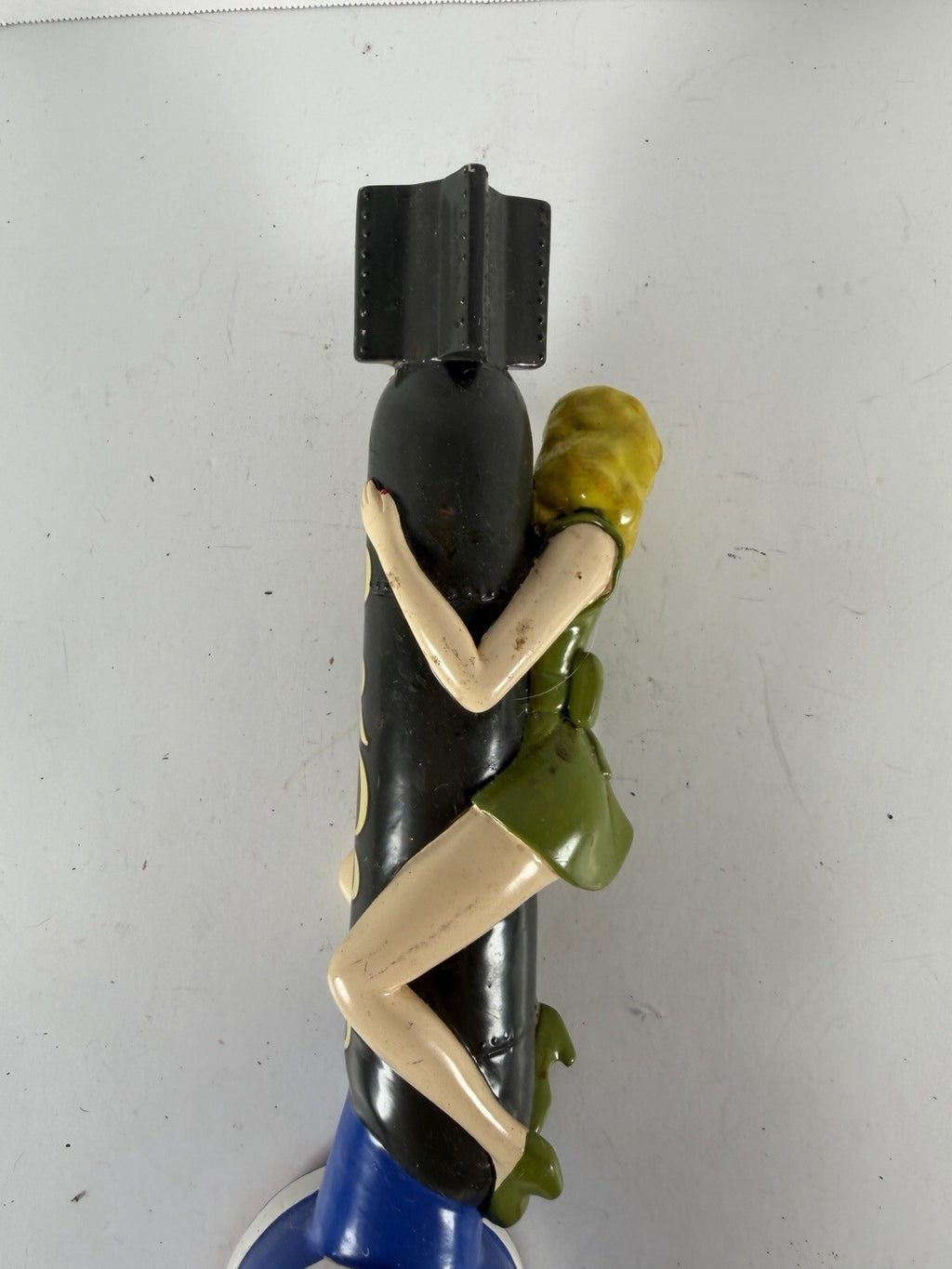 Rare Props Craft Brewery Jovie Christmas AleBeer Tap Handle Pin Up Girl