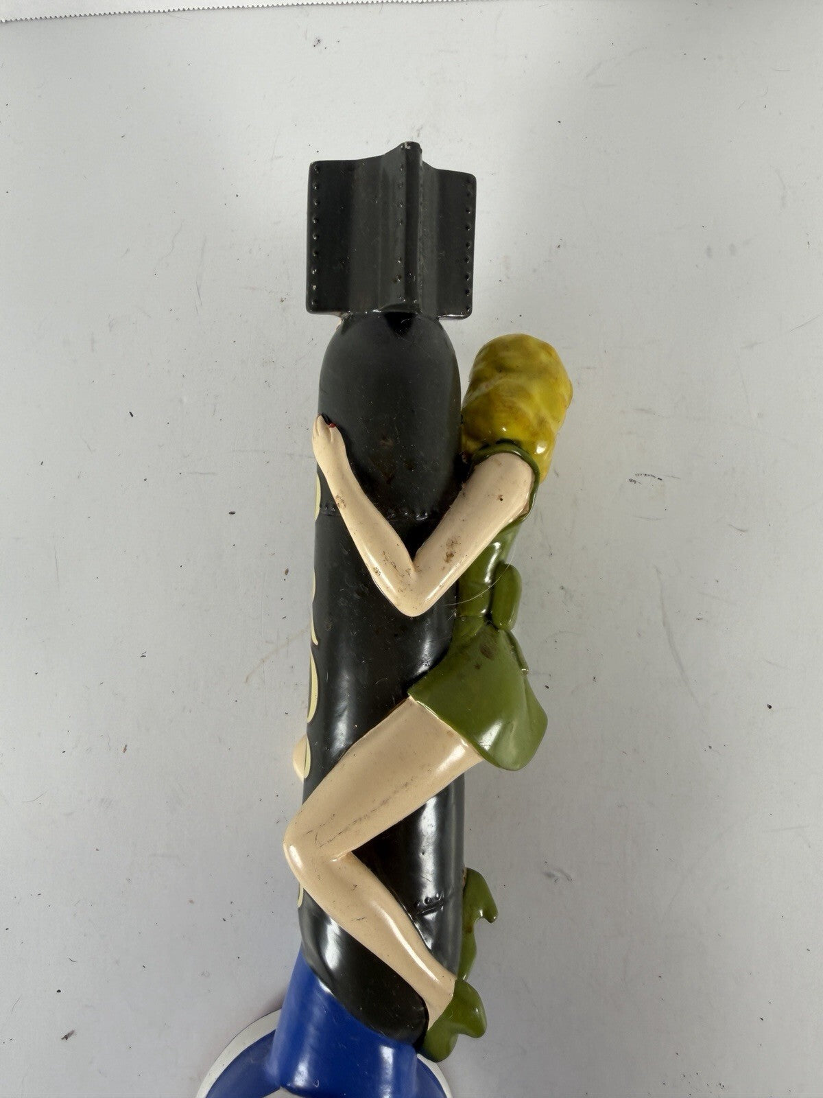 Rare Props Craft Brewery Jovie Christmas AleBeer Tap Handle Pin Up Girl