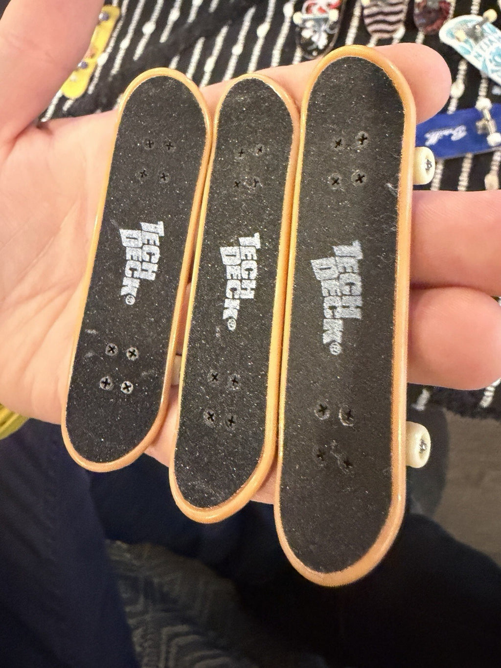 TECHDECK tech deck SKATE BOARDS toy machine vintage Set Of 3