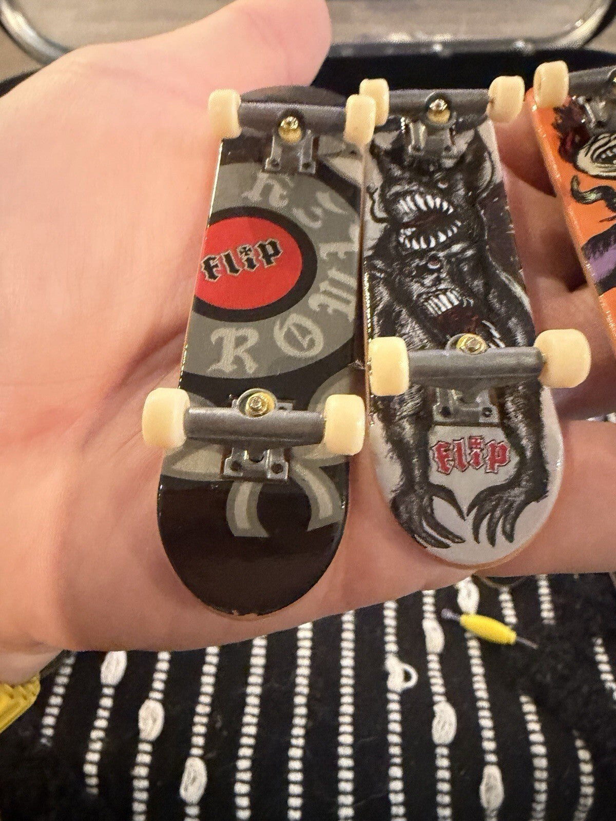 Tech Deck “Flip” Board Lot! 4xDecks Included Vintage