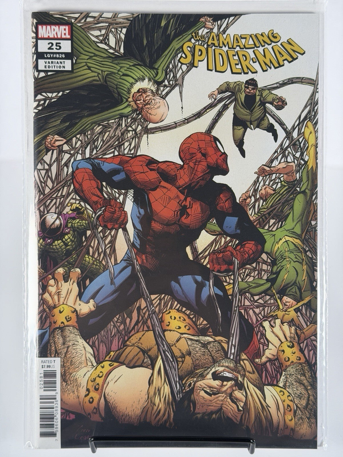 Amazing Spider-Man 25 (2018) Stegman variant (1:200)