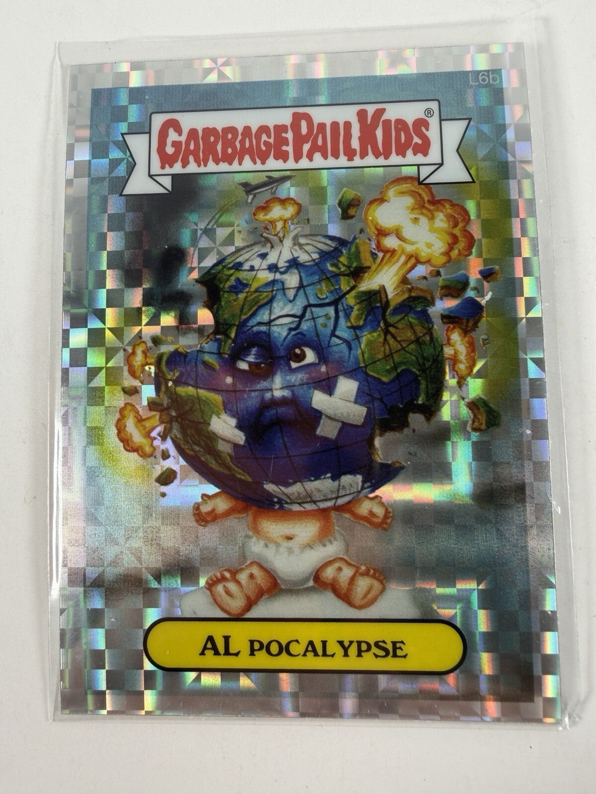 L6b - Al Pocalypse - Atomic Refractor - 2013 Garbage Pail Kids Chrome Series 1