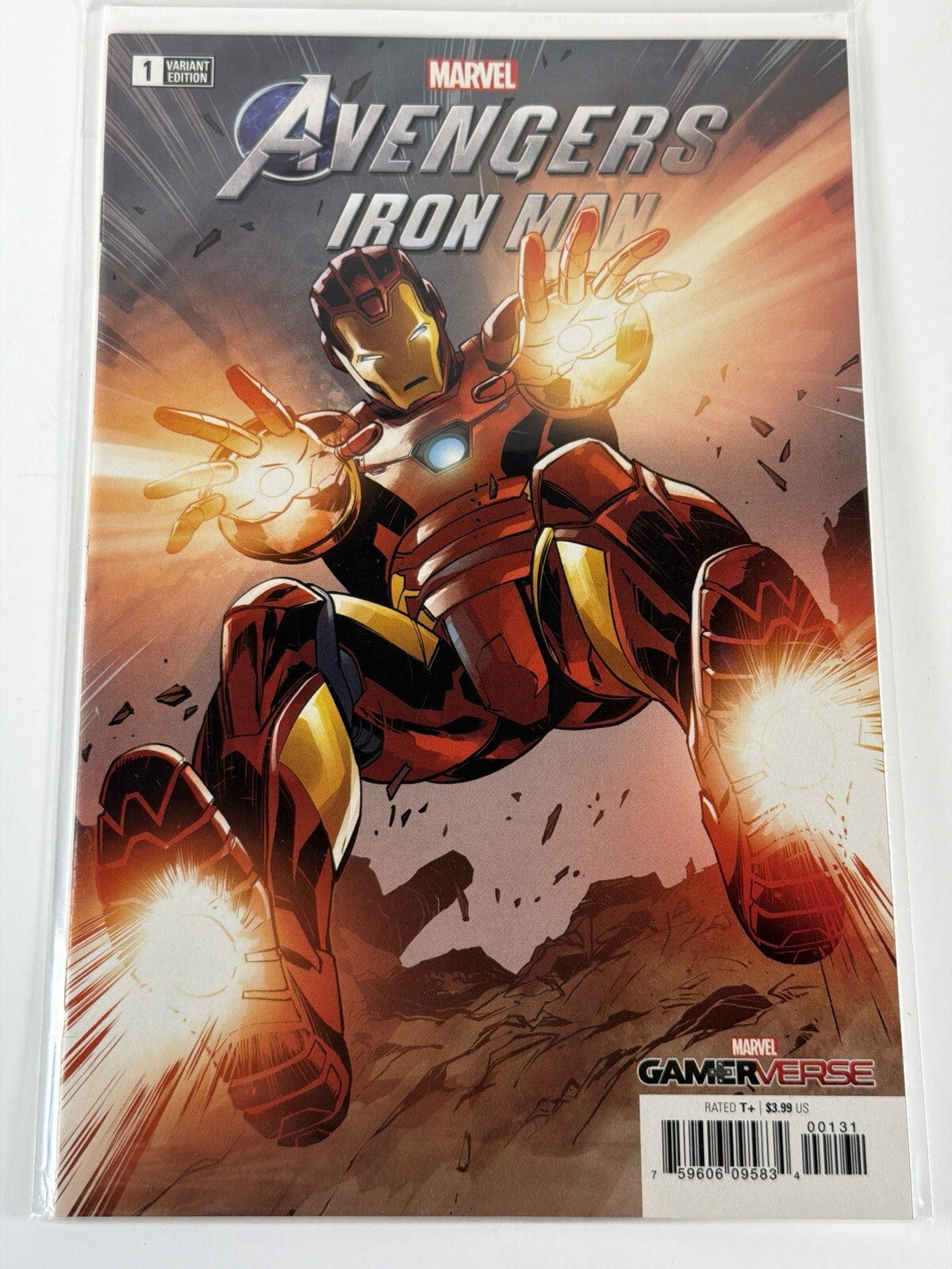 Marvel's Avengers Iron Man #1c One-Shot 2020 Marvel Comics Variant 1:50