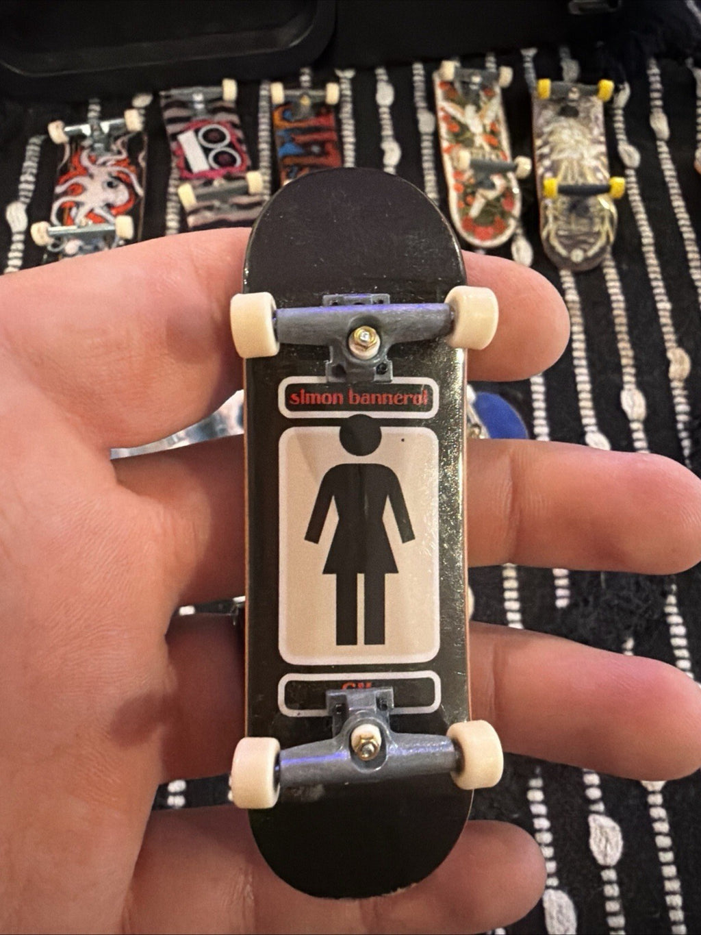 Tech Deck Fingerboard Ladies Restroom simon bannerof Deck!
