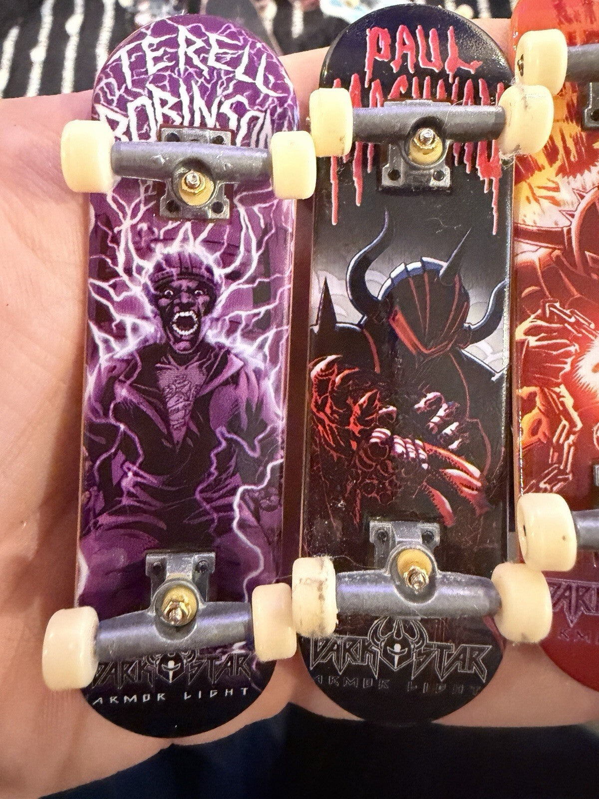 Tech Deck DARKSTAR Lot of 4 skateboards!