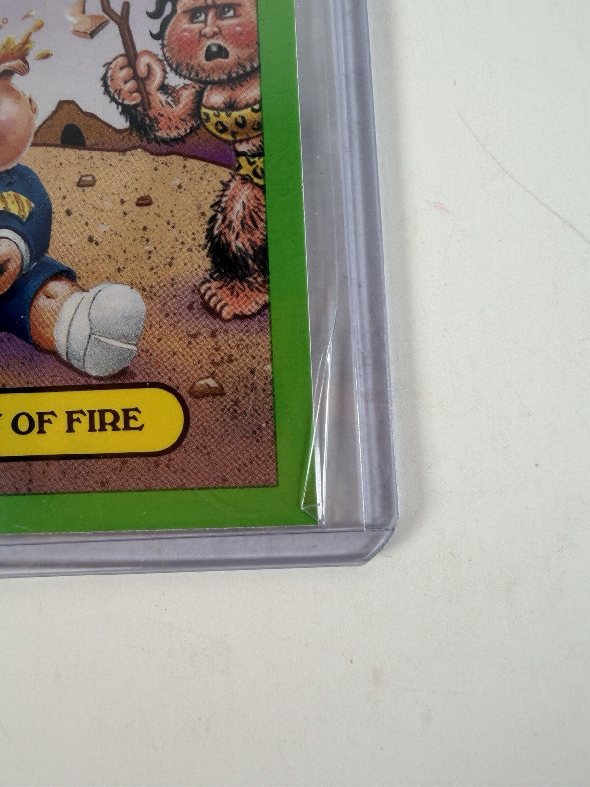 Garbage Pail Kids Thru History 2012 ADAM BOMB #4 Discovery of Fire