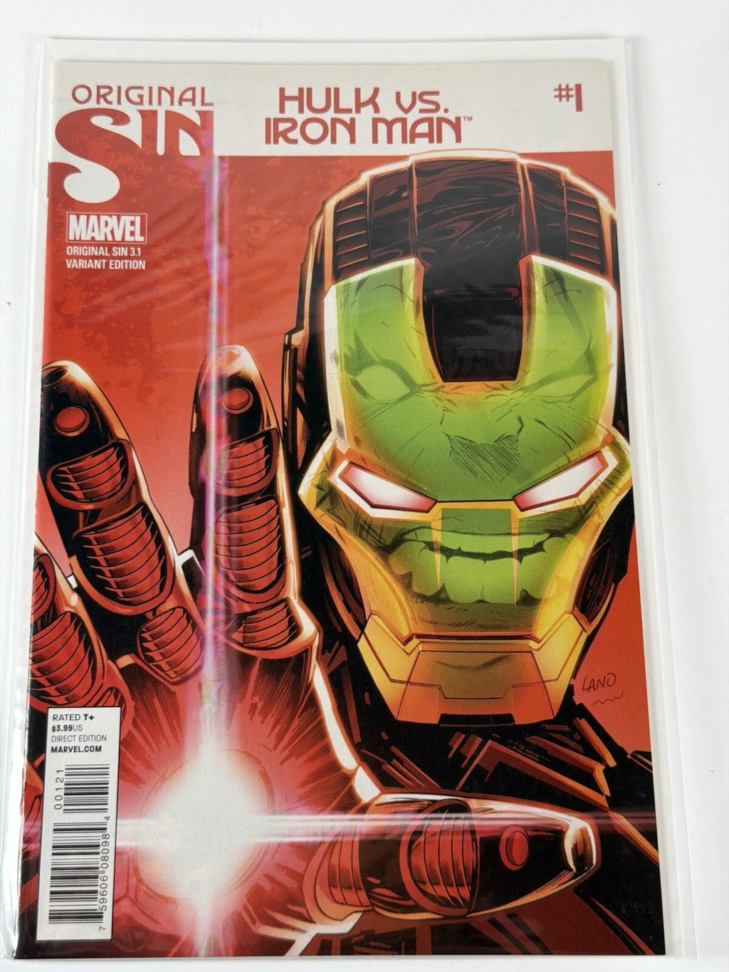 Original Sin #3.1 (2014) Marvel Comics Greg Land Variant Cover