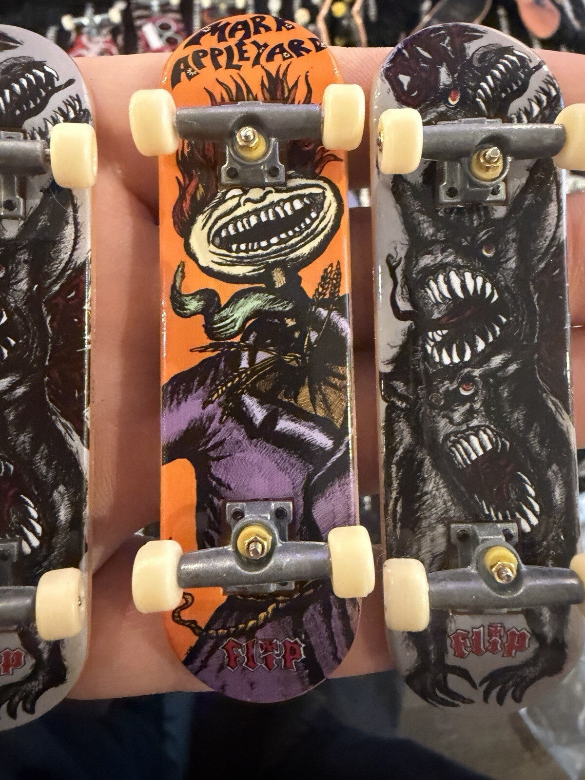 Tech Deck “Flip” Board Lot! 4xDecks Included Vintage