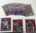 2024 Topps Chrome-Star Wars-Red Refractor- 14 Card Lot Pictured- R2d2, Chewbacca