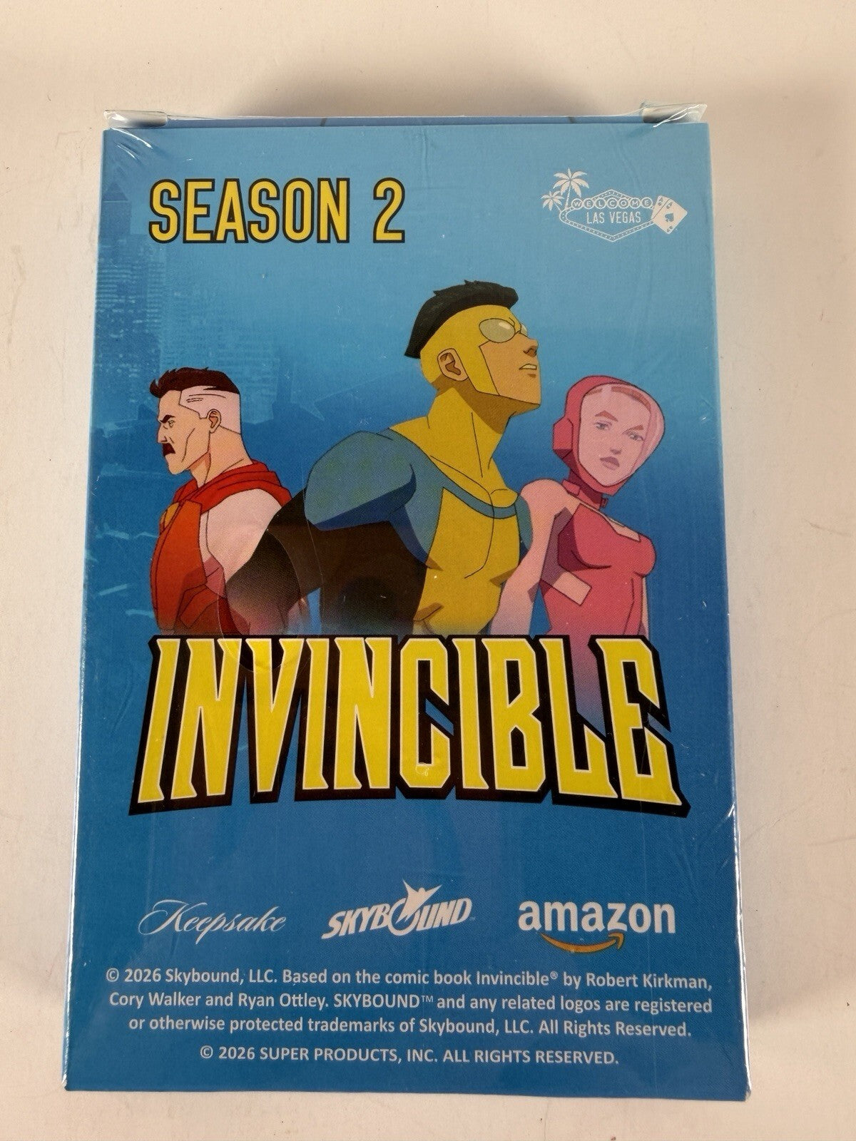 Invincible Season 2 Keepsake Sealed  Las Vegas Comic Con Exclusive