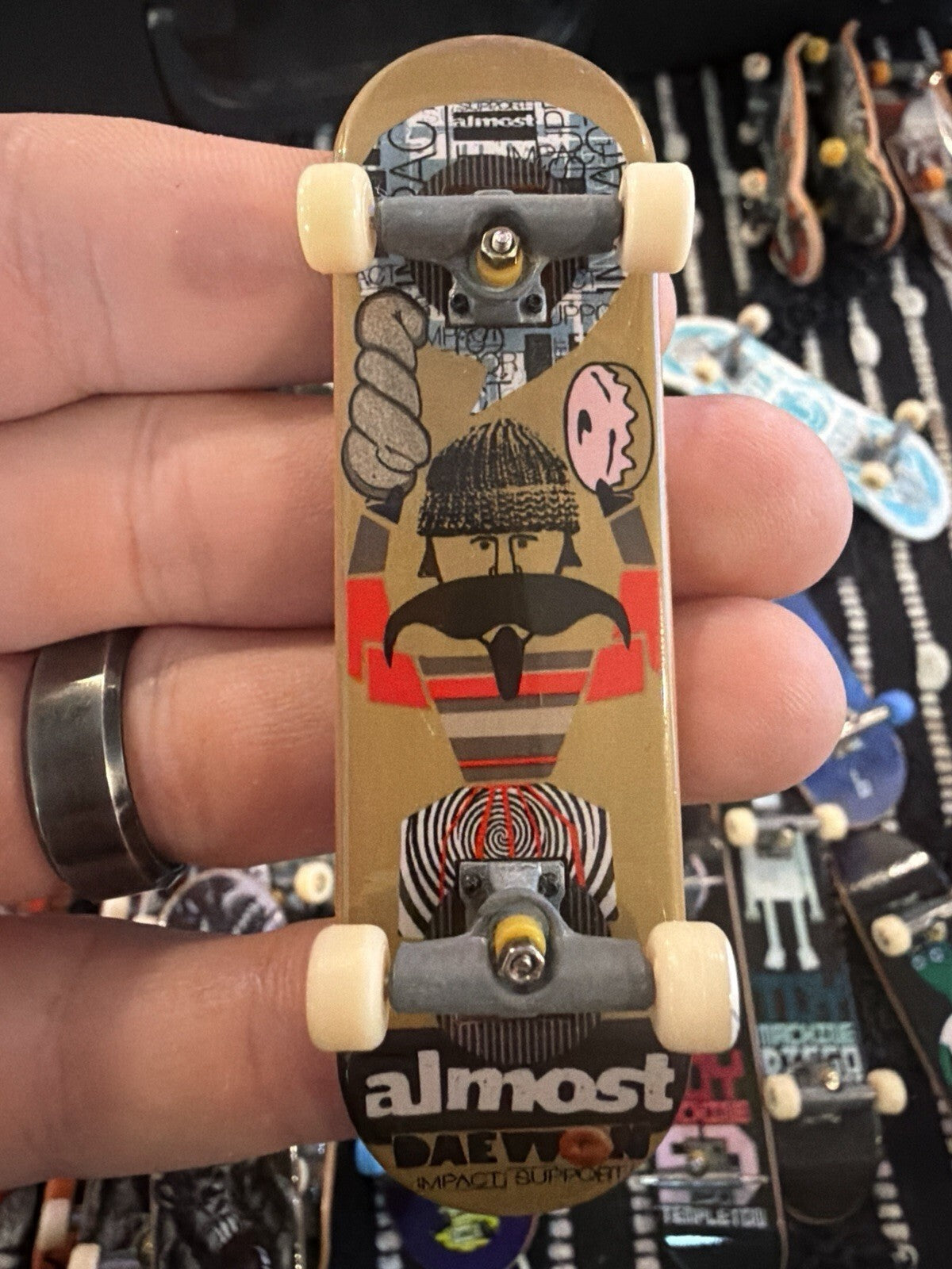 Almost Tech Deck Daewon Song Impact Support Fingerboard  Skateboard