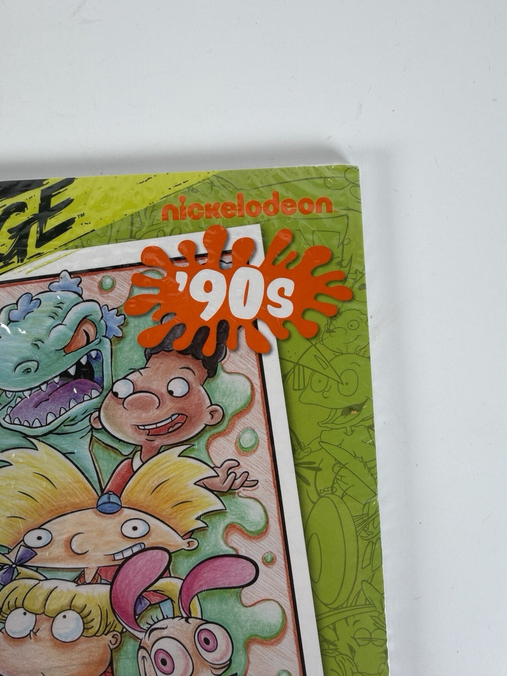 Crayola Nickelodeon Art with Edge Rugrats 90s cartoon coloring 30 pages book NEW