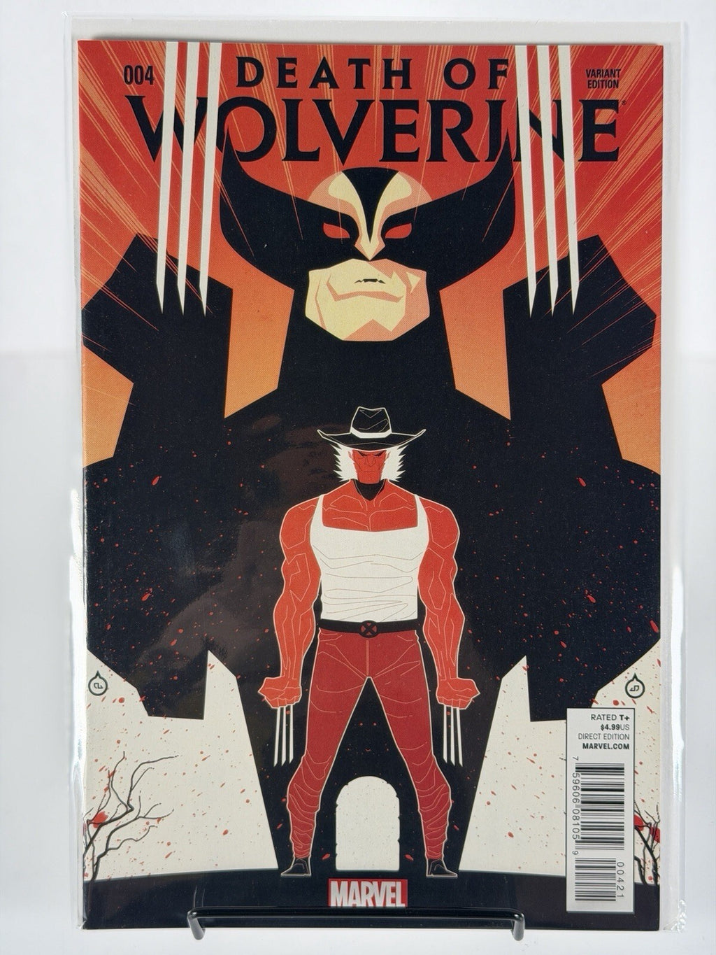 Death of Wolverine #4 Juan Doe (Marvel Comics December 2014).  We Combine.