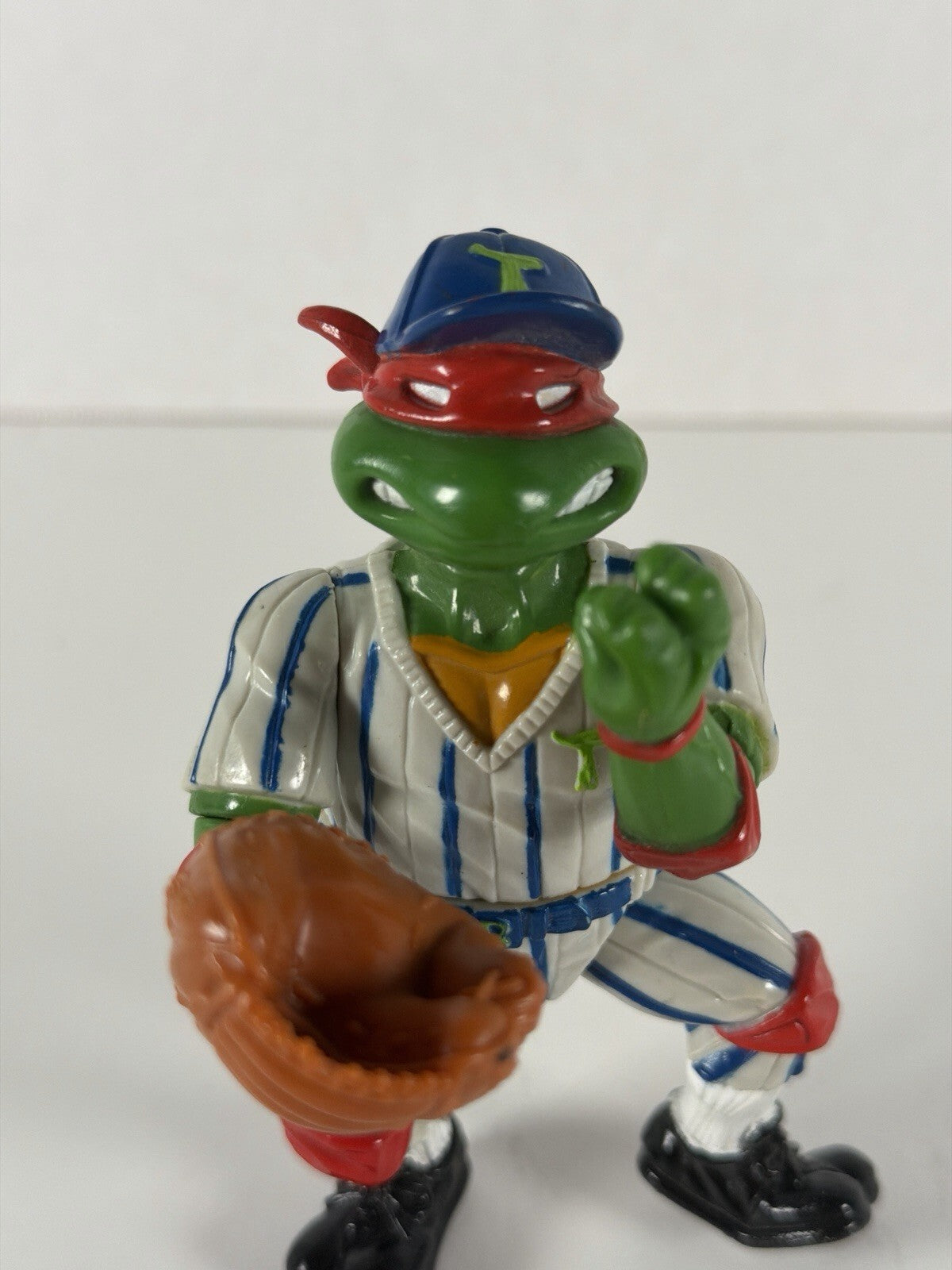 Vintage 1991 Teenage Mutant Ninja Turtles Baseball Grand Slammin' Raph Raphael